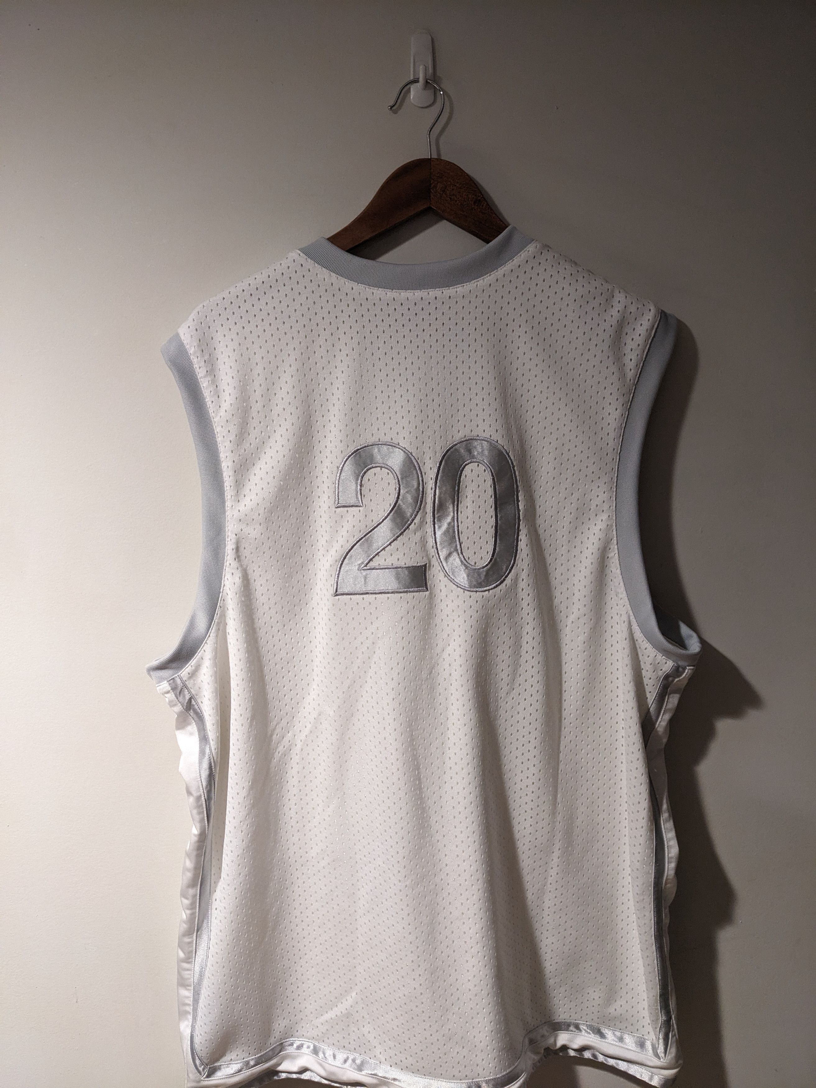 NBA × Nike × Vintage Vintage Y2K Nike Center Swoosh X-Large Basketball Jersey Size US XL / EU 56 / 4 - 5 Thumbnail