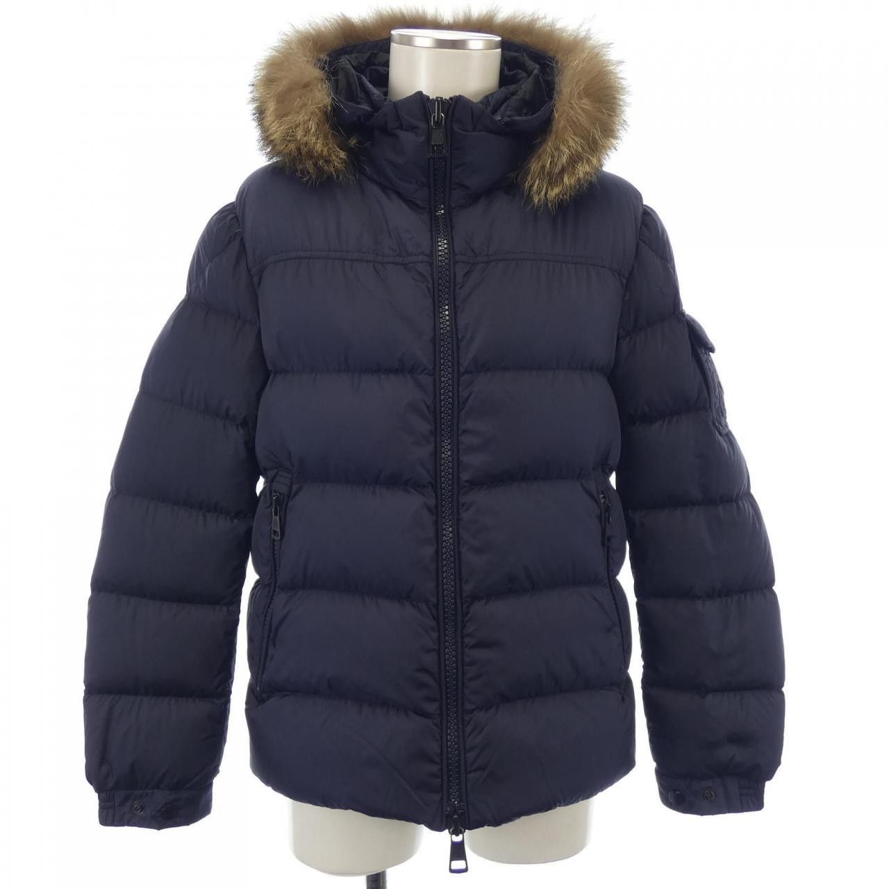 Moncler Moncler Moncler AURELIEN Down Coat Natural Material 