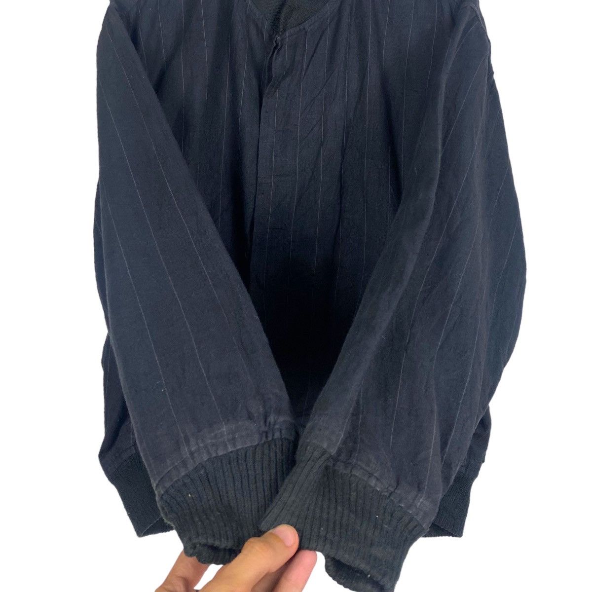 Comme des Garcons × Comme des Garcons Homme × Comme des Garcons Homme Plus 💥AD1995 COMME DES GARCONS HOMME STRIPE BOMBER JACKET Size US M / EU 48-50 / 2 - 9 Thumbnail