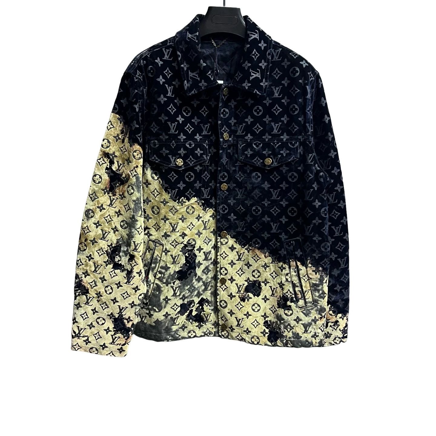 Louis Vuitton Louis Vuitton Craggy Monogram Denim Jacket Size 52 Size US L / EU 52-54 / 3 - 1 Thumbnail
