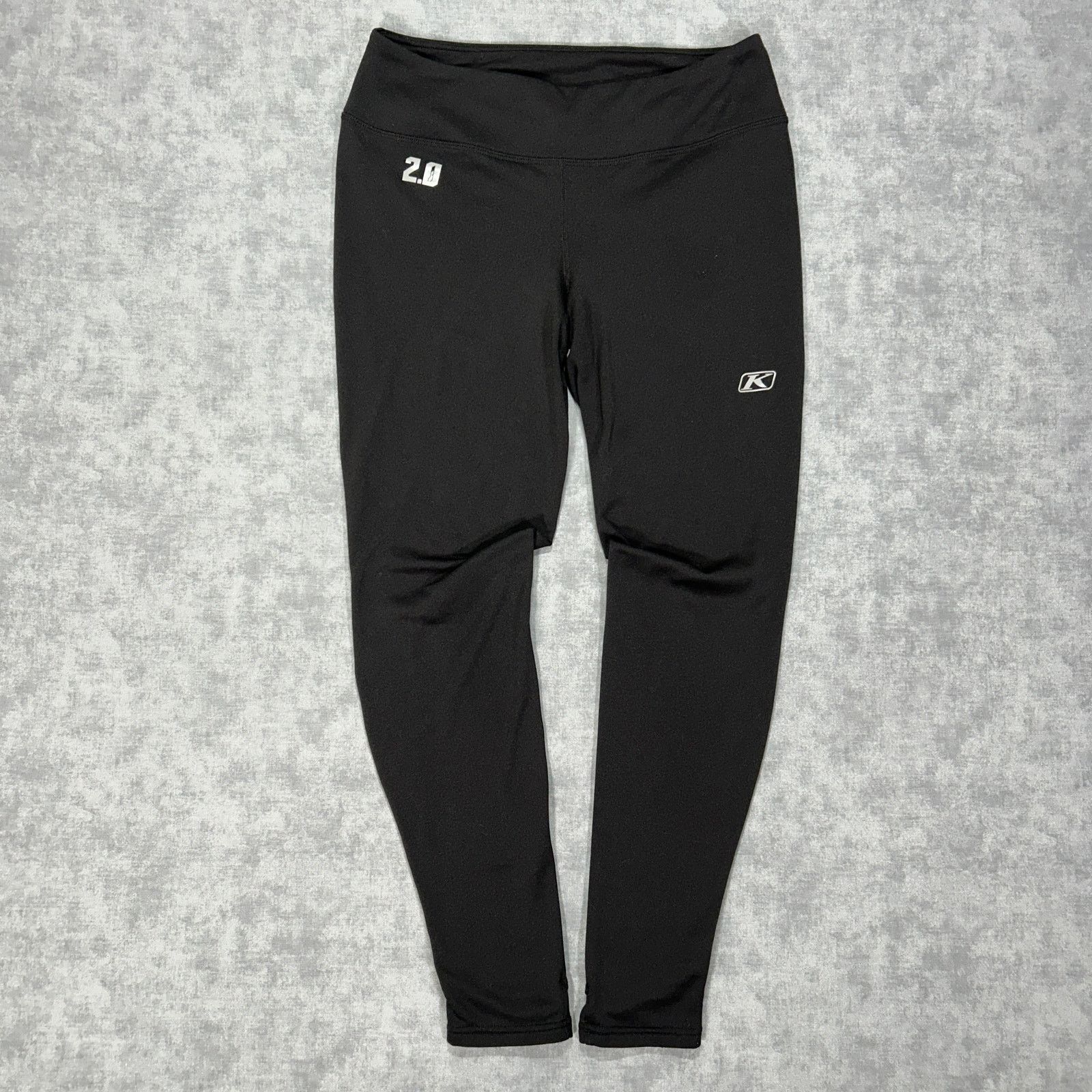 Other Klim Solstice Pant 2.0 black fleece thermal base layer wms L Size 32" / US 10 / IT 46 - 1 Thumbnail