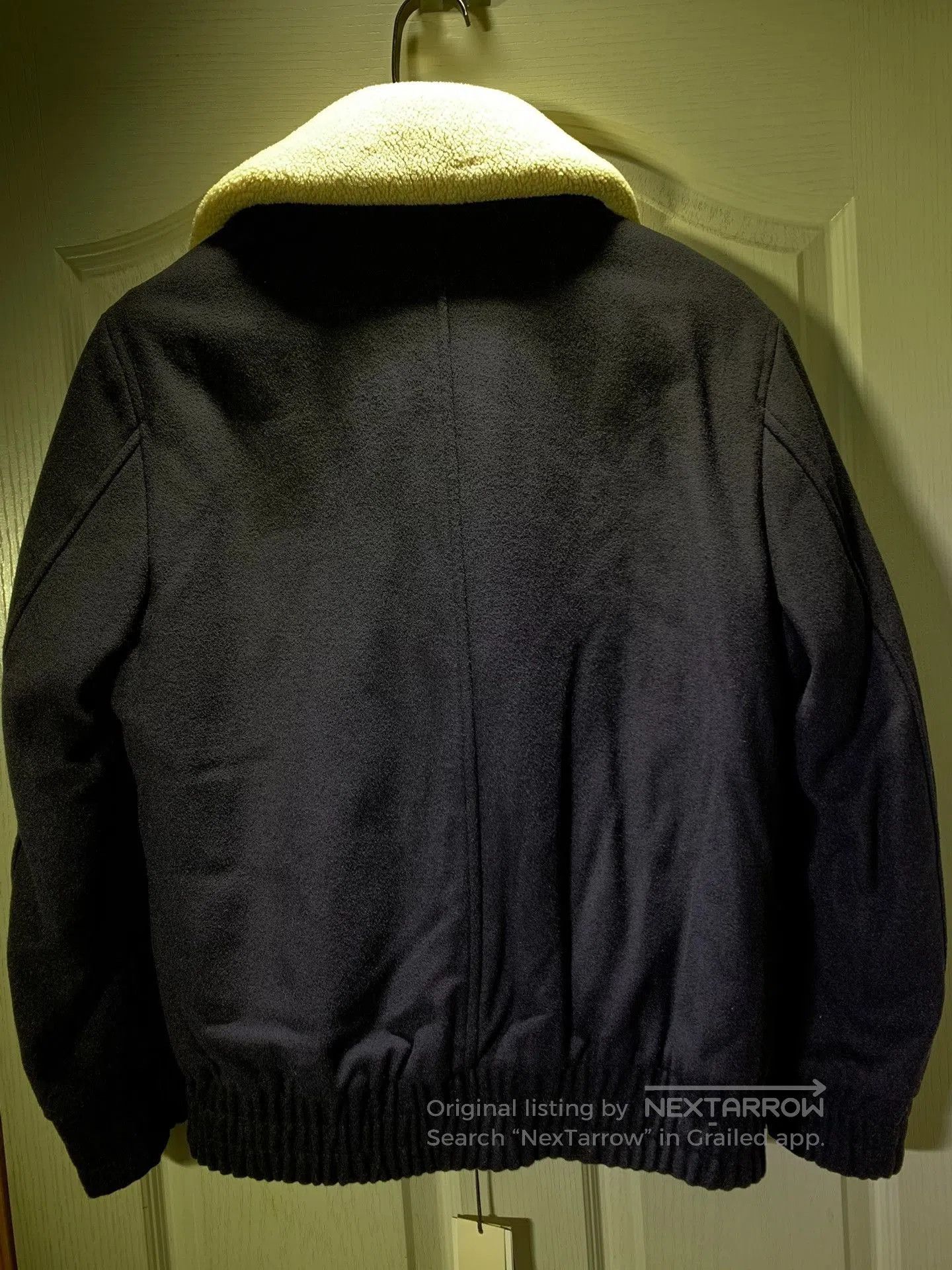 Japanese Brand AMI Men's Wool Fur Collar Jacket. Size US L / EU 52-54 / 3 - 7 Thumbnail