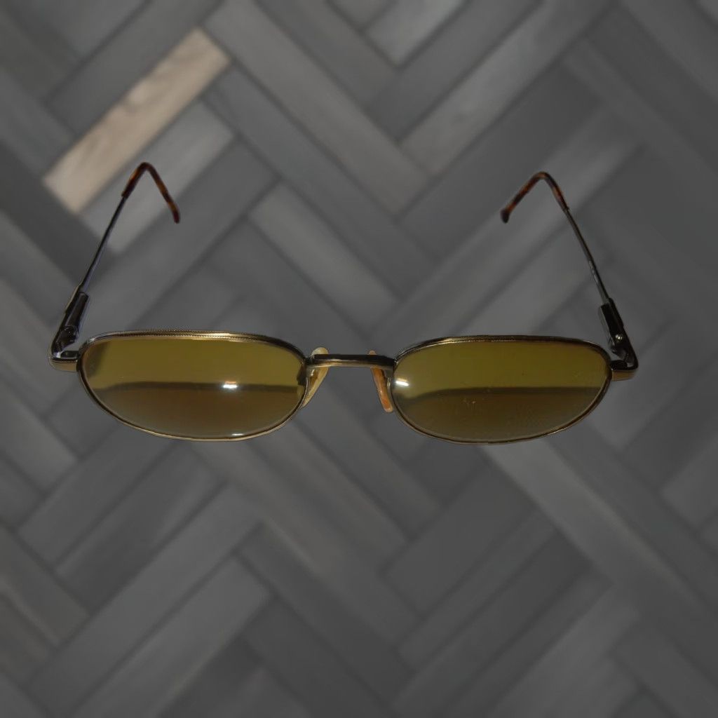 Vintage VTG Hobie Sunglasses Marbella Unisex Adults Gold Polarized Suns 2000s 90s Mens Womens Size ONE SIZE - 1 Thumbnail
