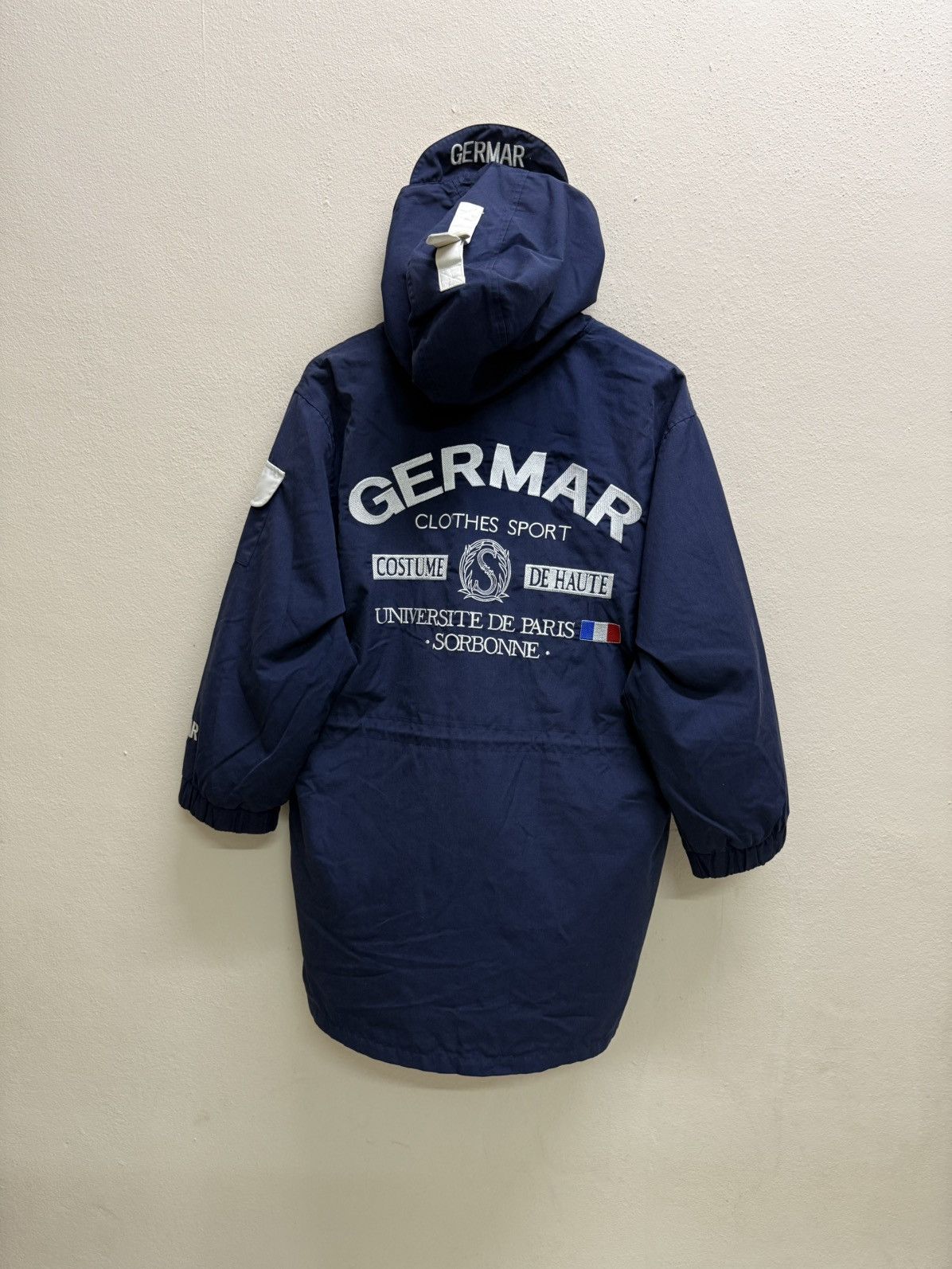 Vintage Vintage Germar University de Paris collegiate sports jacket Size US L / EU 52-54 / 3 - 19 Thumbnail
