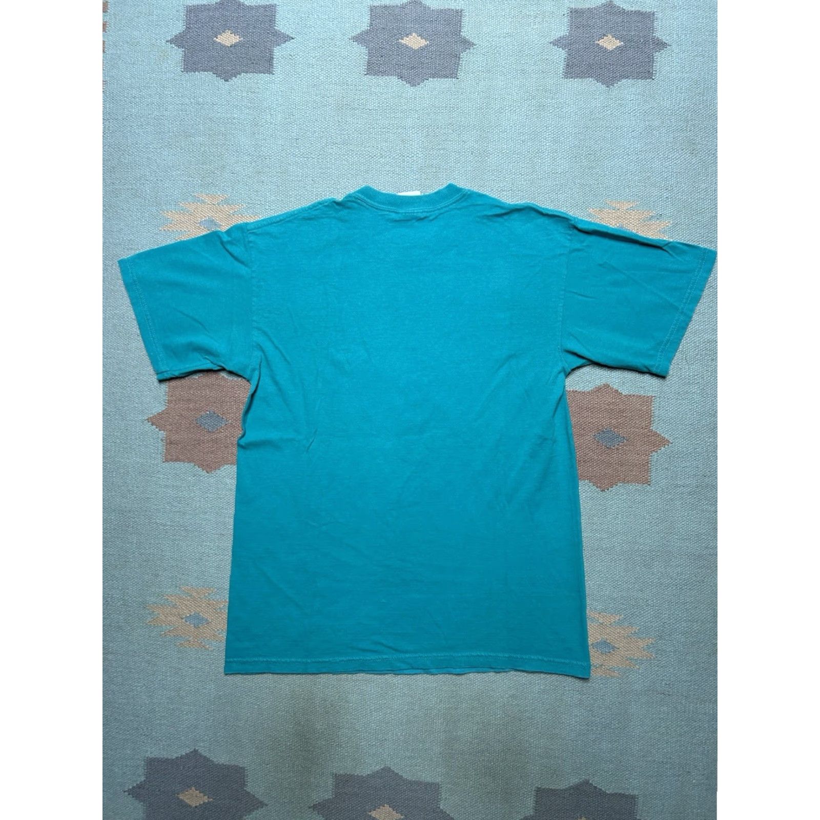 Vintage VINTAGE M & M T-Shirt Tawas Point Michigan UP lighthouse Men Adult Medium Blue Graphic Shirt Mens Size US M / EU 48-50 / 2 - 3 Thumbnail