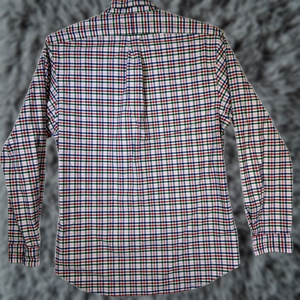 Polo Ralph Lauren Ralph Lauren Polo Shirt Men XL Red & Black Plaid 100% Cotton Long Sleeve Button-Up Casual Size US XL / EU 56 / 4 - 1 Thumbnail