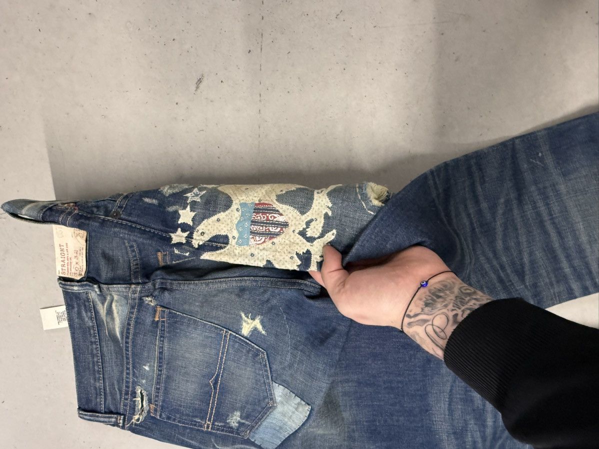 Denim & Supply Ralph Lauren Denim & Supply Ralph Lauren eagle patch patchwork distressed Size US 30 / EU 46 - 7 Thumbnail