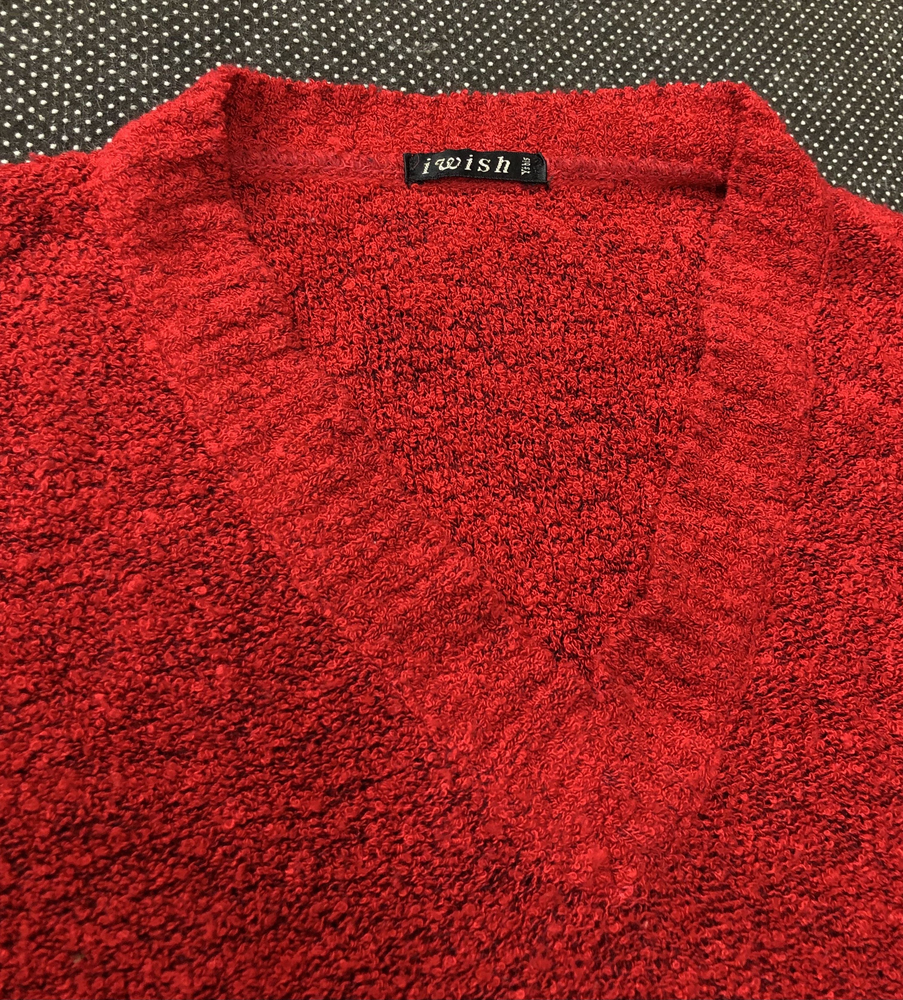 Yohji Yamamoto RARE🔥VINTAGE Y’S BIS IWISH KNIT JUMPER MADE IN SPAIN Size M / US 6-8 / IT 42-44 - 9 Thumbnail