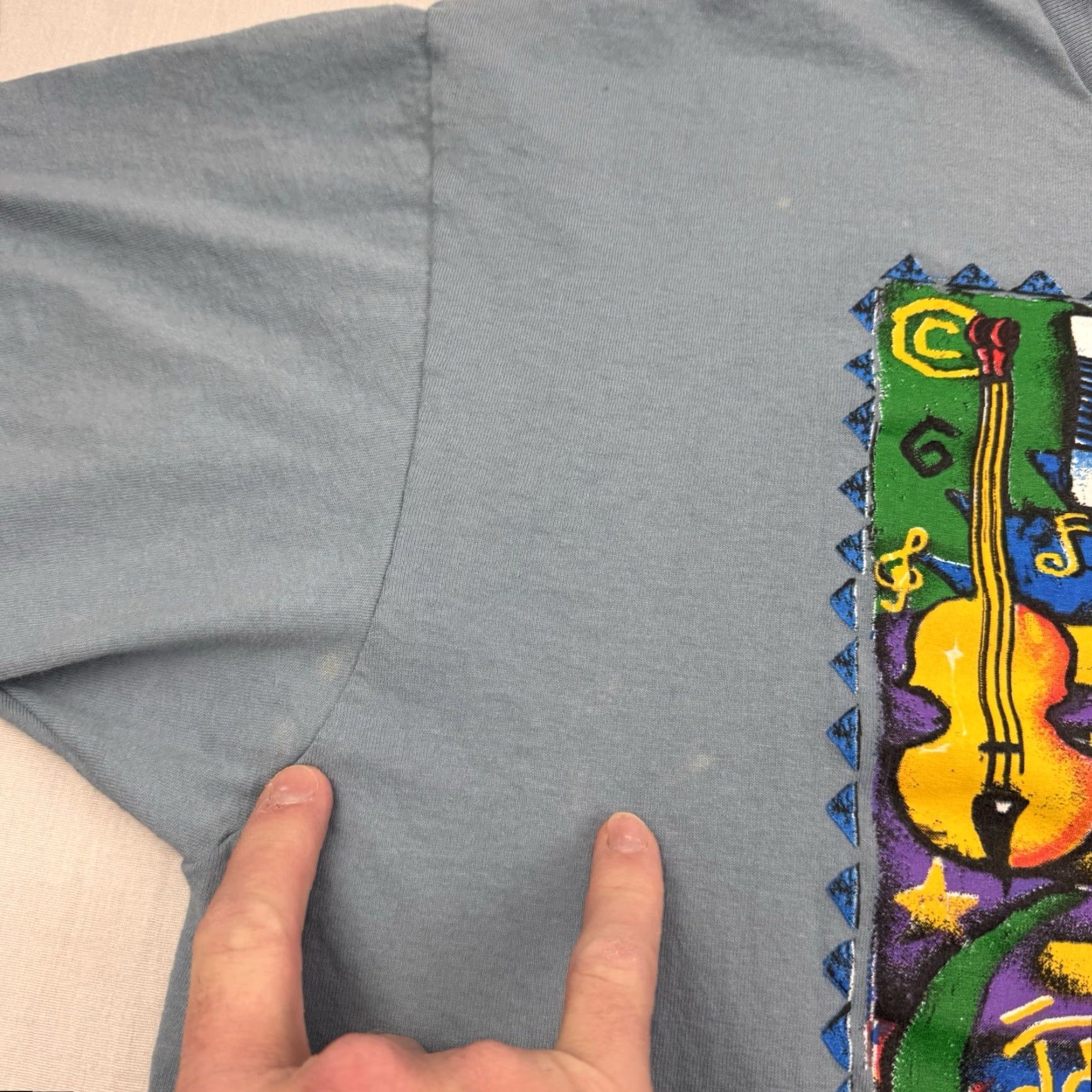 Hanes VINTAGE Zydeco Louisiana Music Cajun T Shirt Adult XL Animals Art Music 90s READ Size US XL / EU 56 / 4 - 5 Thumbnail