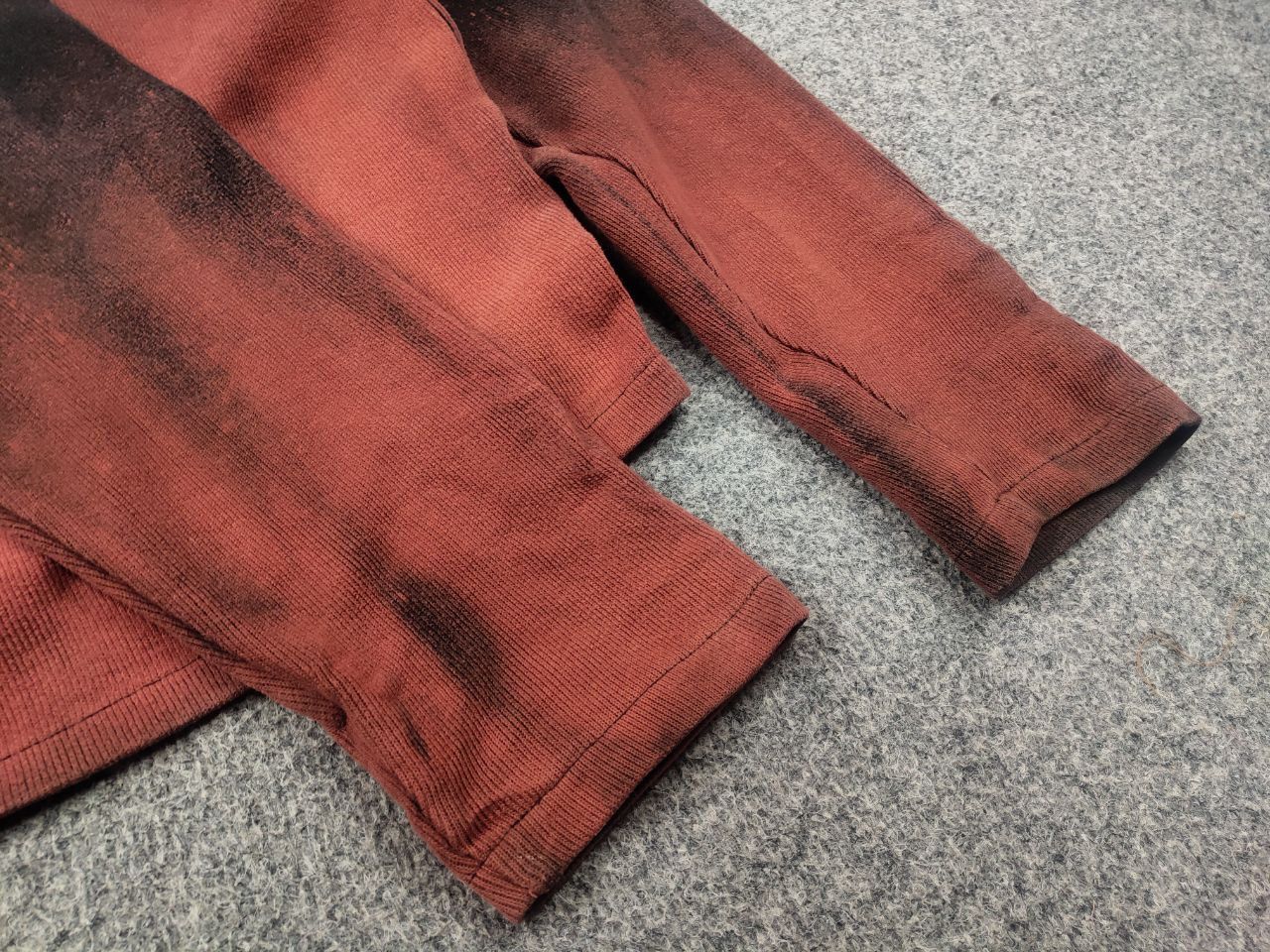 Yves Saint Laurent Rare Yves Saint Laurent Vintage 90's tie-dye long sleeve Size US L / EU 52-54 / 3 - 11 Thumbnail