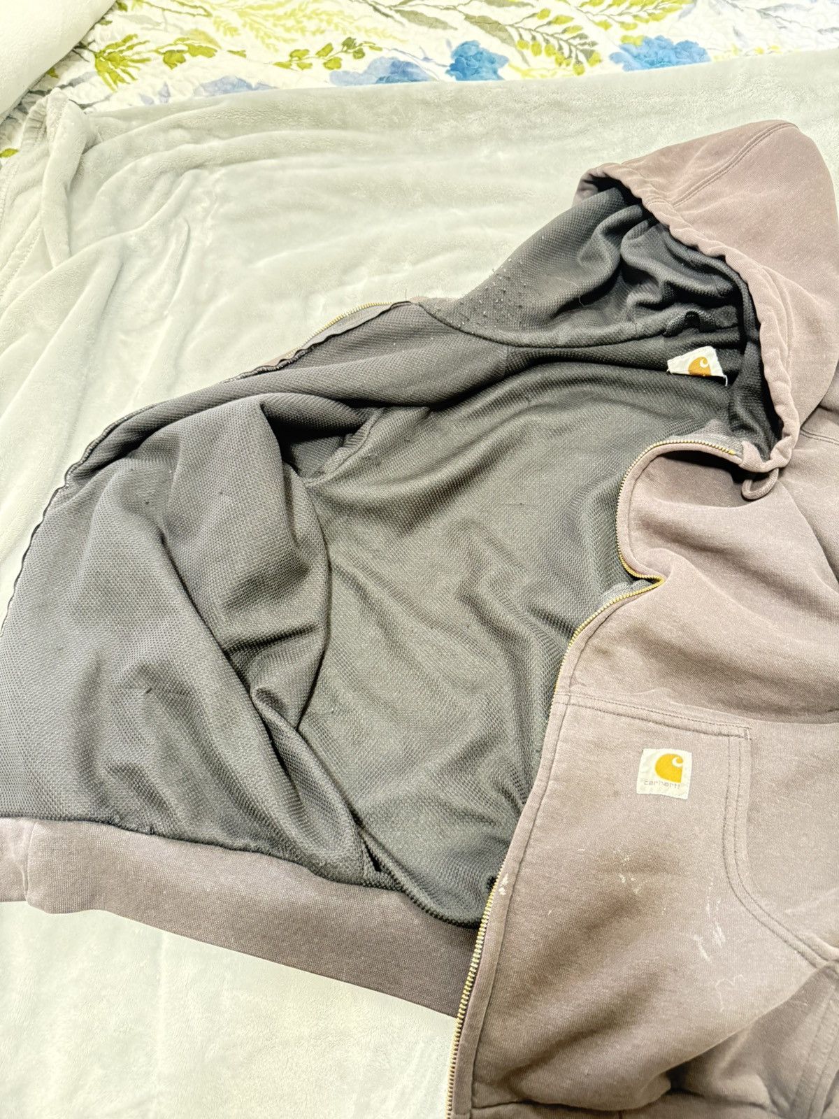 Carhartt Carhartt Vintage Zip up hoodie Size US XL / EU 56 / 4 - 4 Thumbnail
