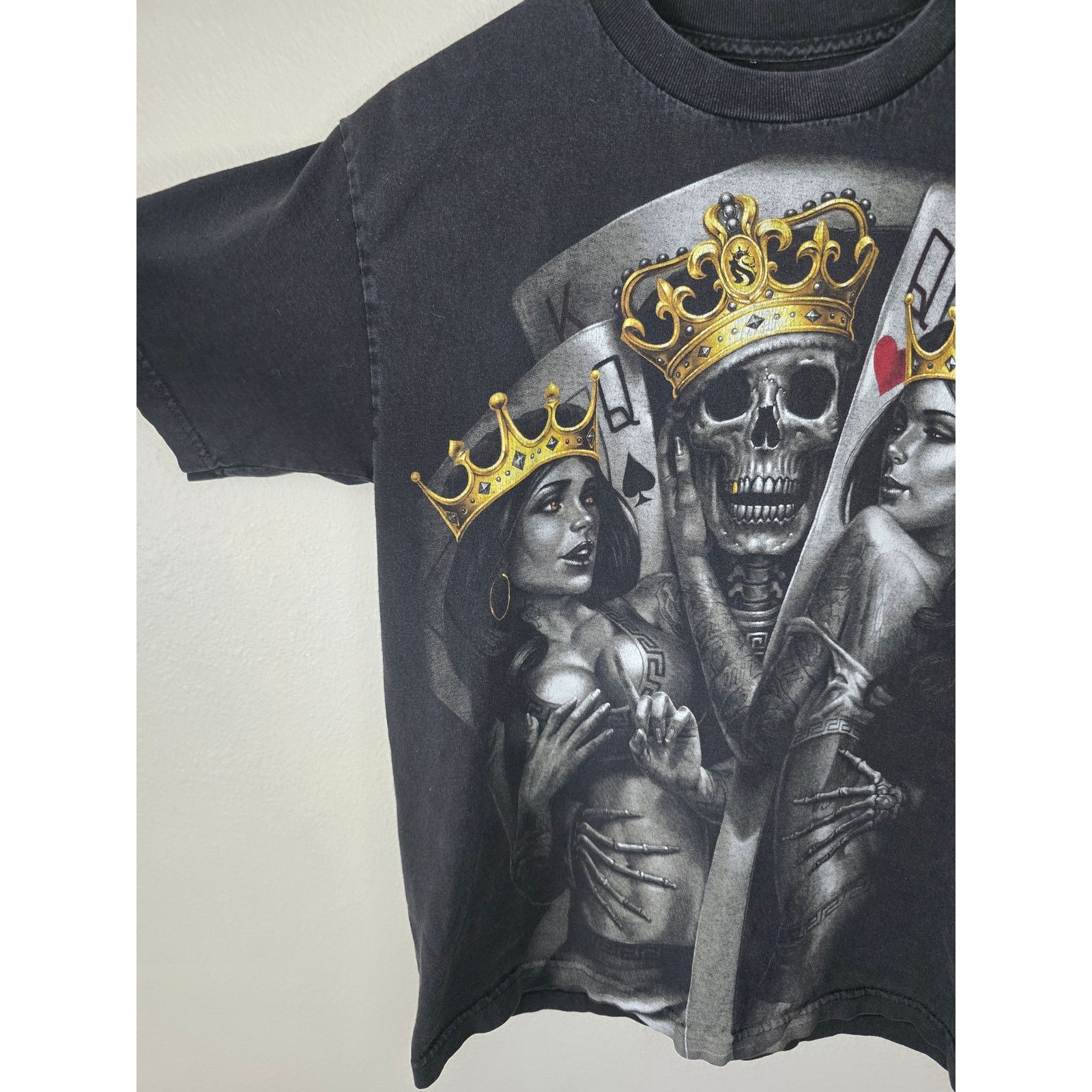 Other Y2K Skull Shirt 2 of a Kind OG Abel Black Medium Graphic Tee Size US M / EU 48-50 / 2 - 6 Thumbnail