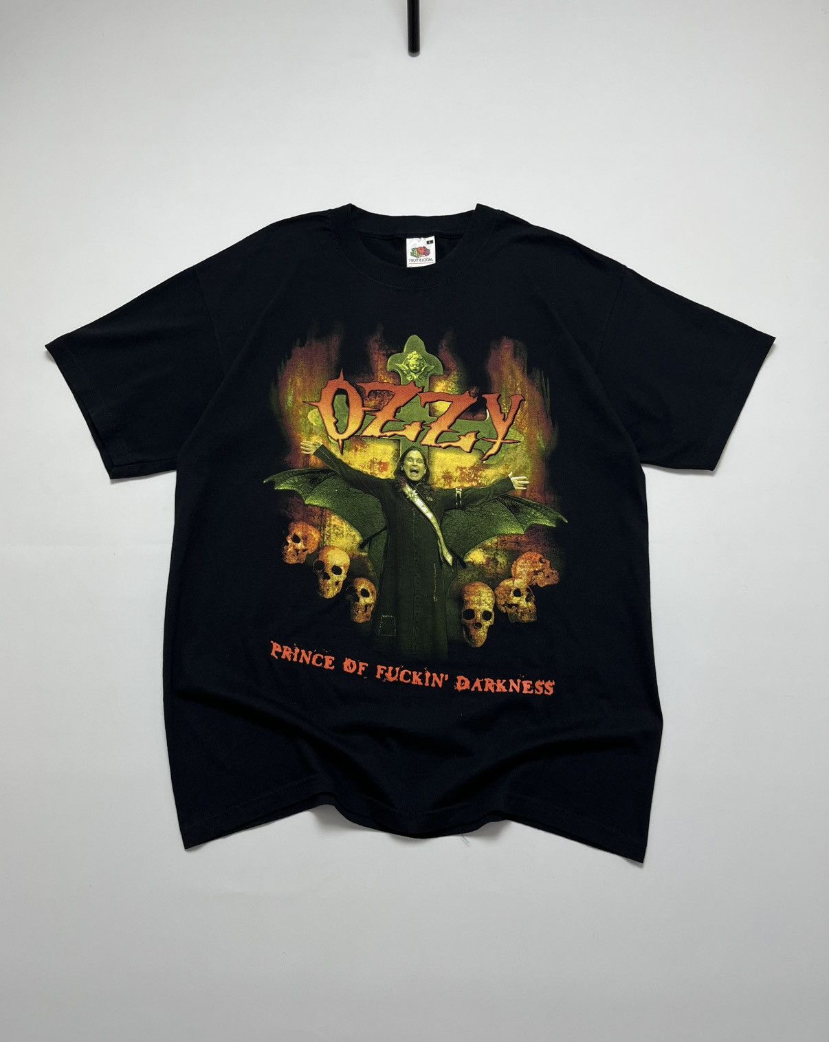 Ozzy Osbourne Rare Ozzy Osbourne Prince Of Fuckin’ Darkness T-Shirt 00s Size US L / EU 52-54 / 3 - 1 Thumbnail