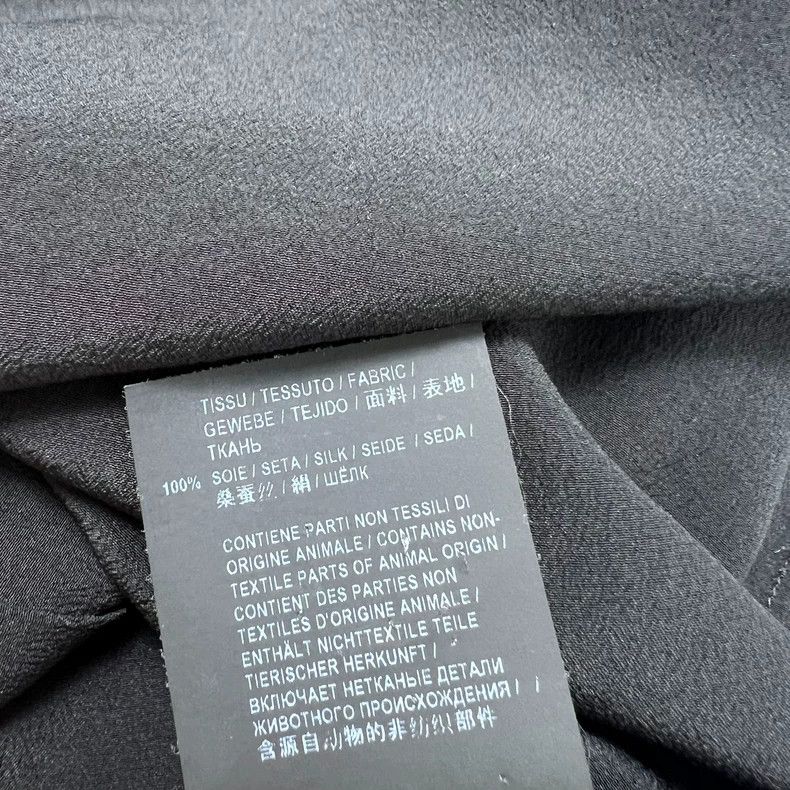Saint Laurent Paris Saint laurent paris 0 FW Darth Vader basic mulberry silk sh Size M / US 6-8 / IT 42-44 - 6 Thumbnail