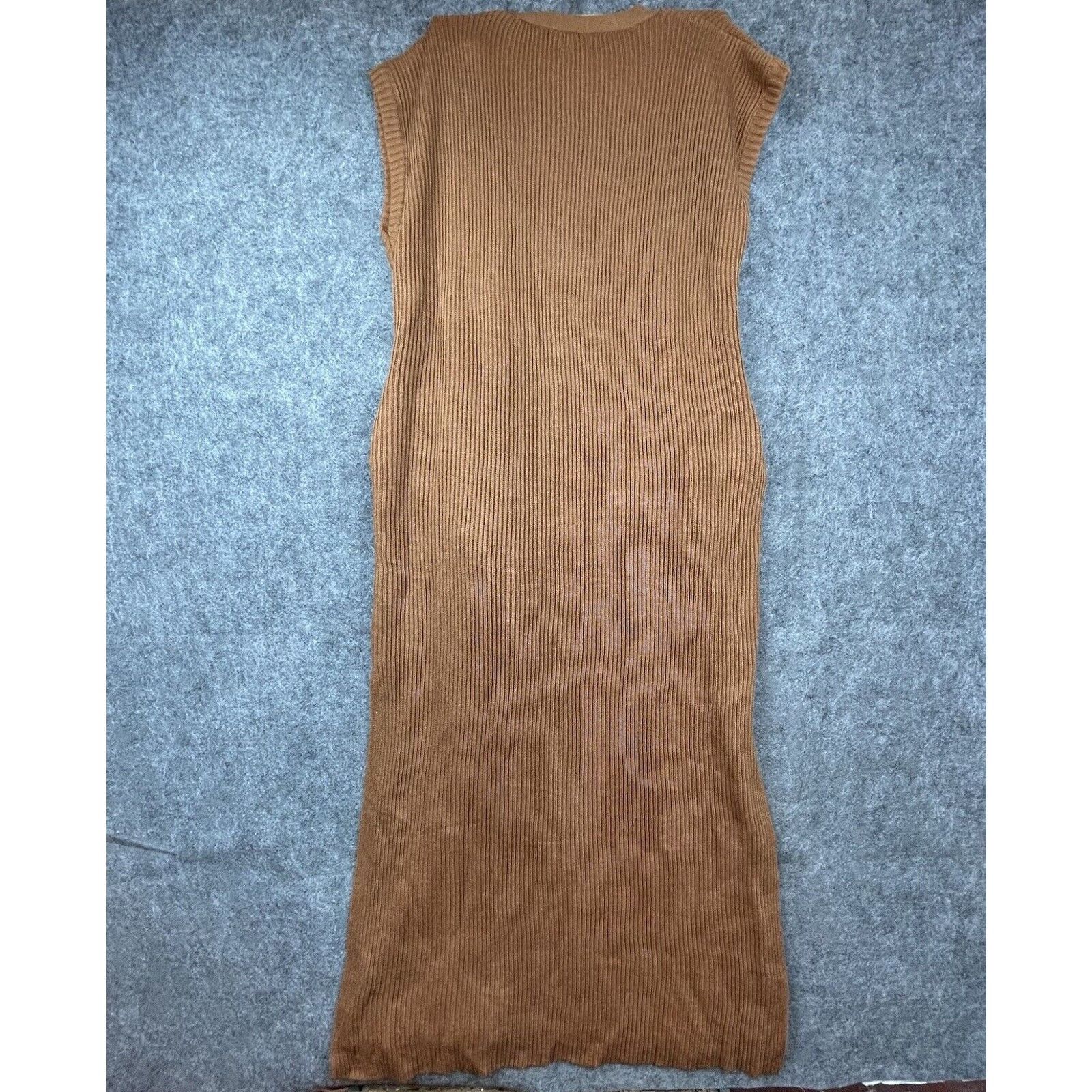 Anthropologie Anthropologie Mable Sweater Dress Large Tie Waist Lagenlook Size L / US 10 / IT 46 - 2 Thumbnail