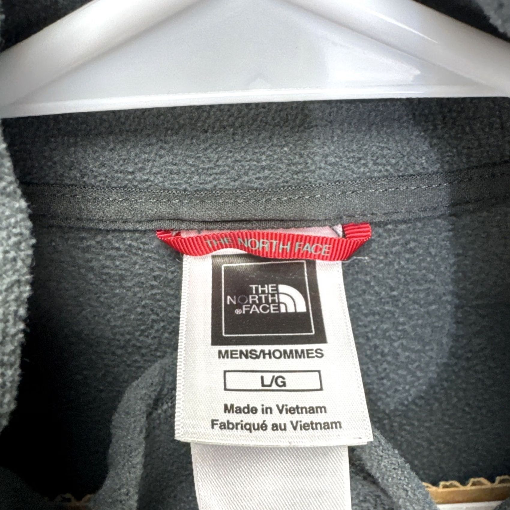 The North Face The North Face Jacket Mens Gray Fleece Jacket Full Zip Sweater Pockets Outdoor L Size US L / EU 52-54 / 3 - 2 Thumbnail