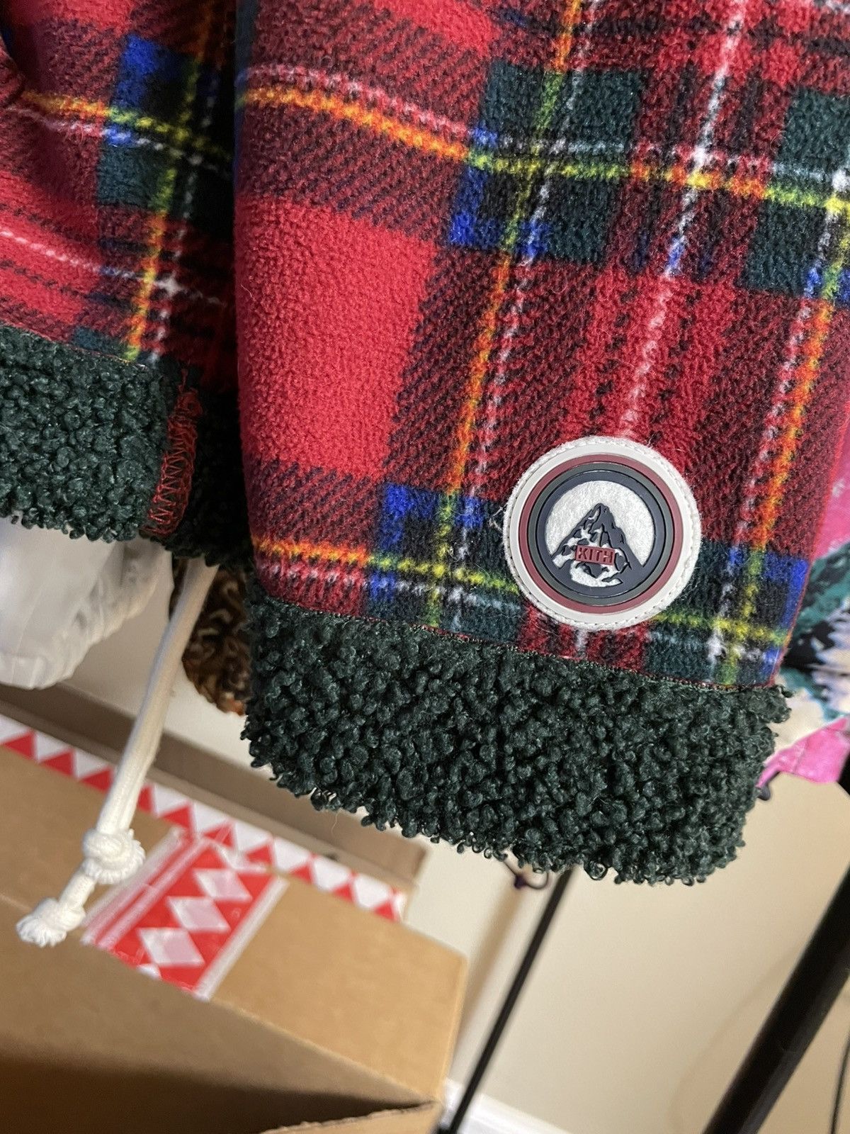 Kith Adrian Sherpa Hoodie - Tartan Size US M / EU 48-50 / 2 - 5 Thumbnail