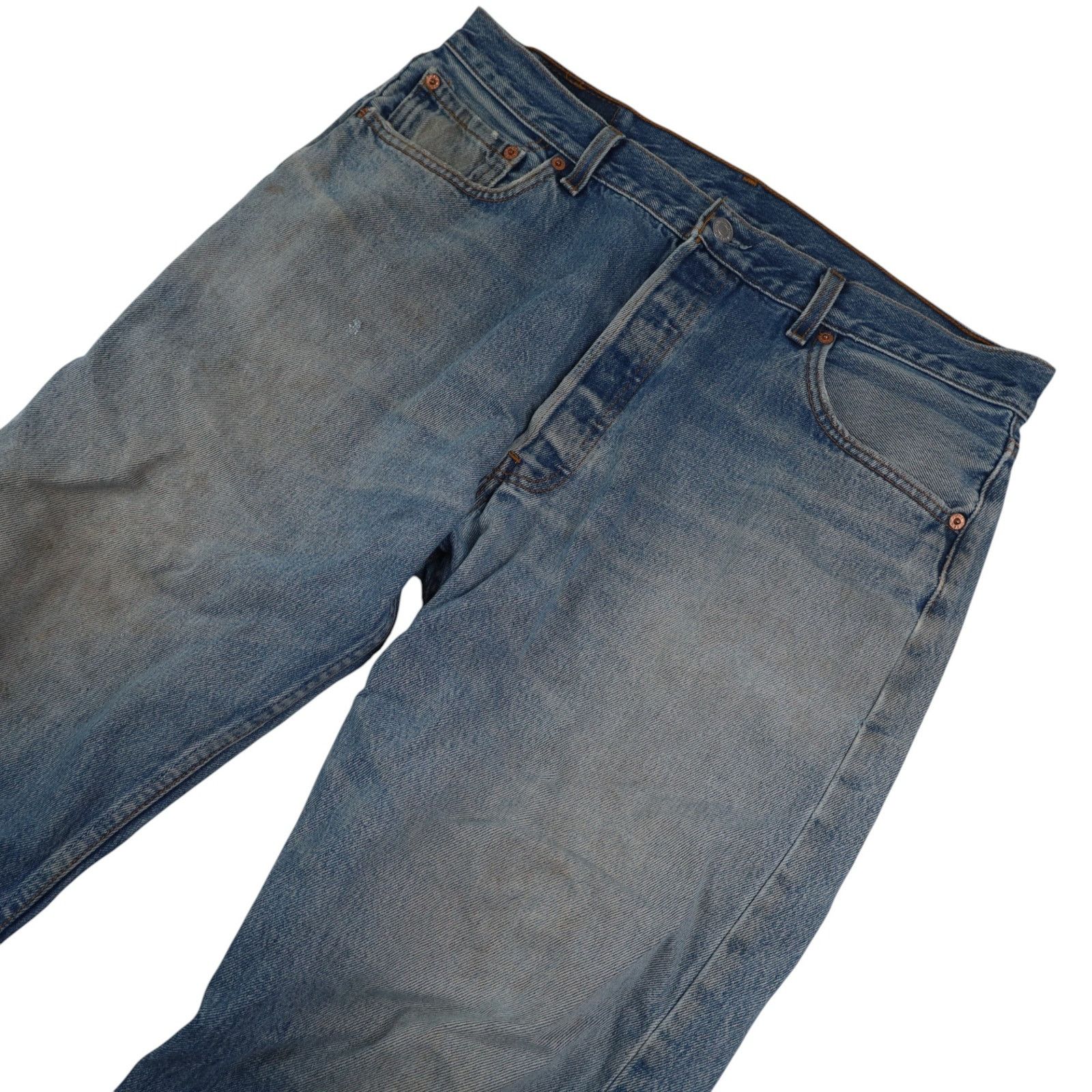Levi's × Vintage Vintage Levis 501 USA Made Denim Jeans Size US 38 / EU 54 - 2 Thumbnail