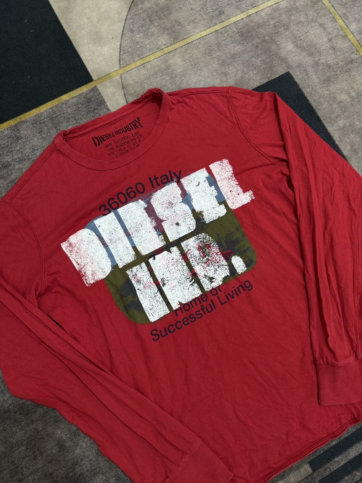 Diesel DIESEL IND TSHIRT Size US L / EU 52-54 / 3 - 2 Thumbnail