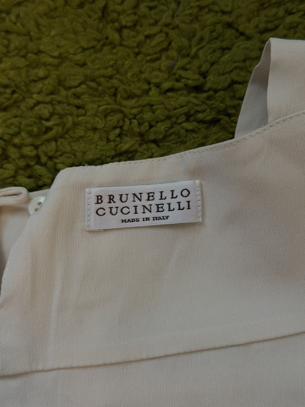 Brunello Cucinelli × Designer Brunello Cucinelli luxury silk blouse Size M / US 6-8 / IT 42-44 - 4 Thumbnail