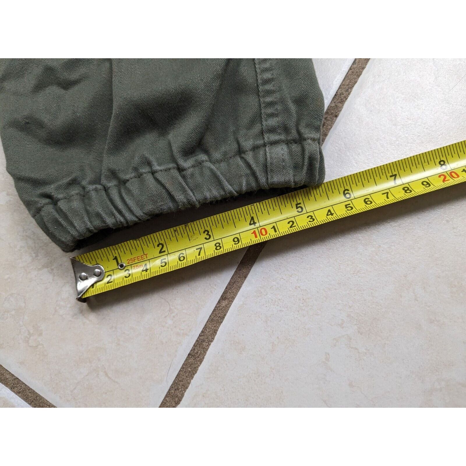 Other Vtg 1987 CSV Cerizay HBT French Military Cargo Capri Pants Size 30" / US 8 / IT 44 - 9 Thumbnail