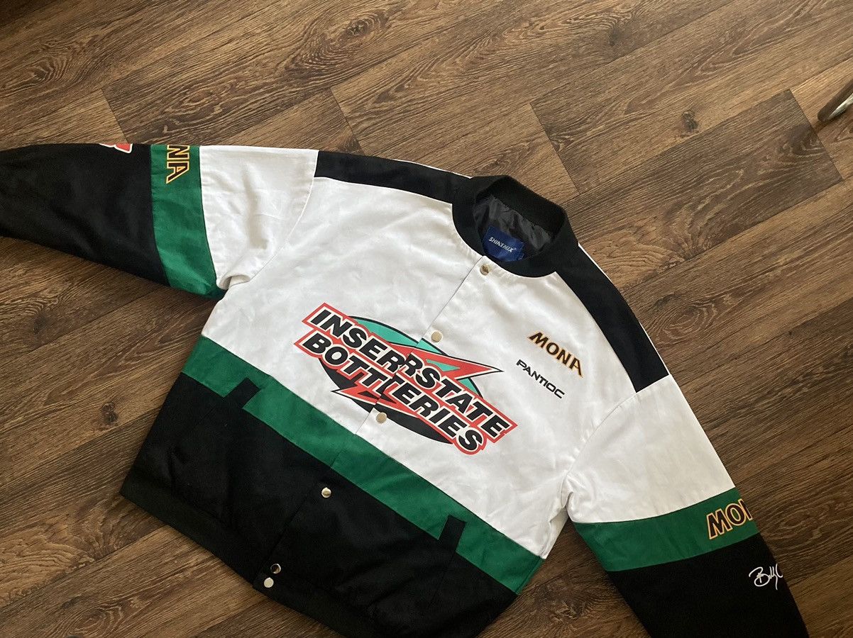 Vintage Vintage NASCAR Formula 1 Interstate Botteries Racing Jacket Size US XL / EU 56 / 4 - 6 Thumbnail
