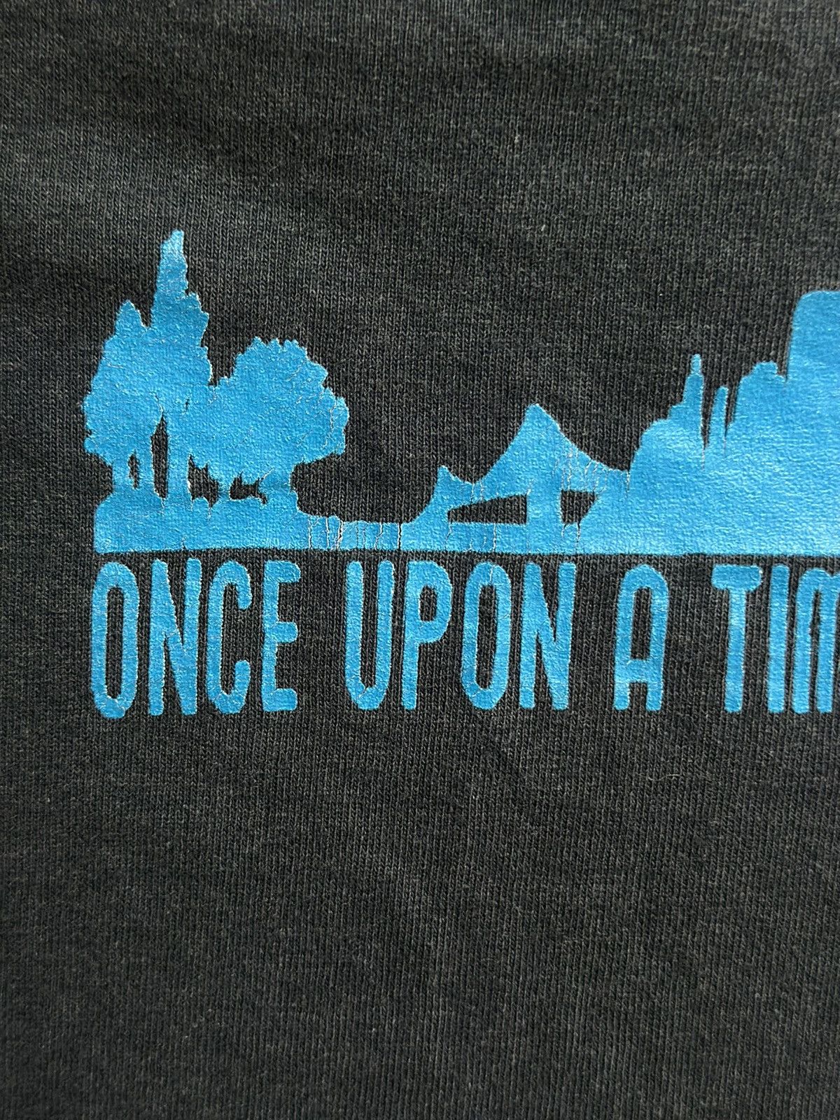 Vintage Vintage Rock Star Once upon A time Sun Faded Grunge Tee Size US L / EU 52-54 / 3 - 6 Thumbnail