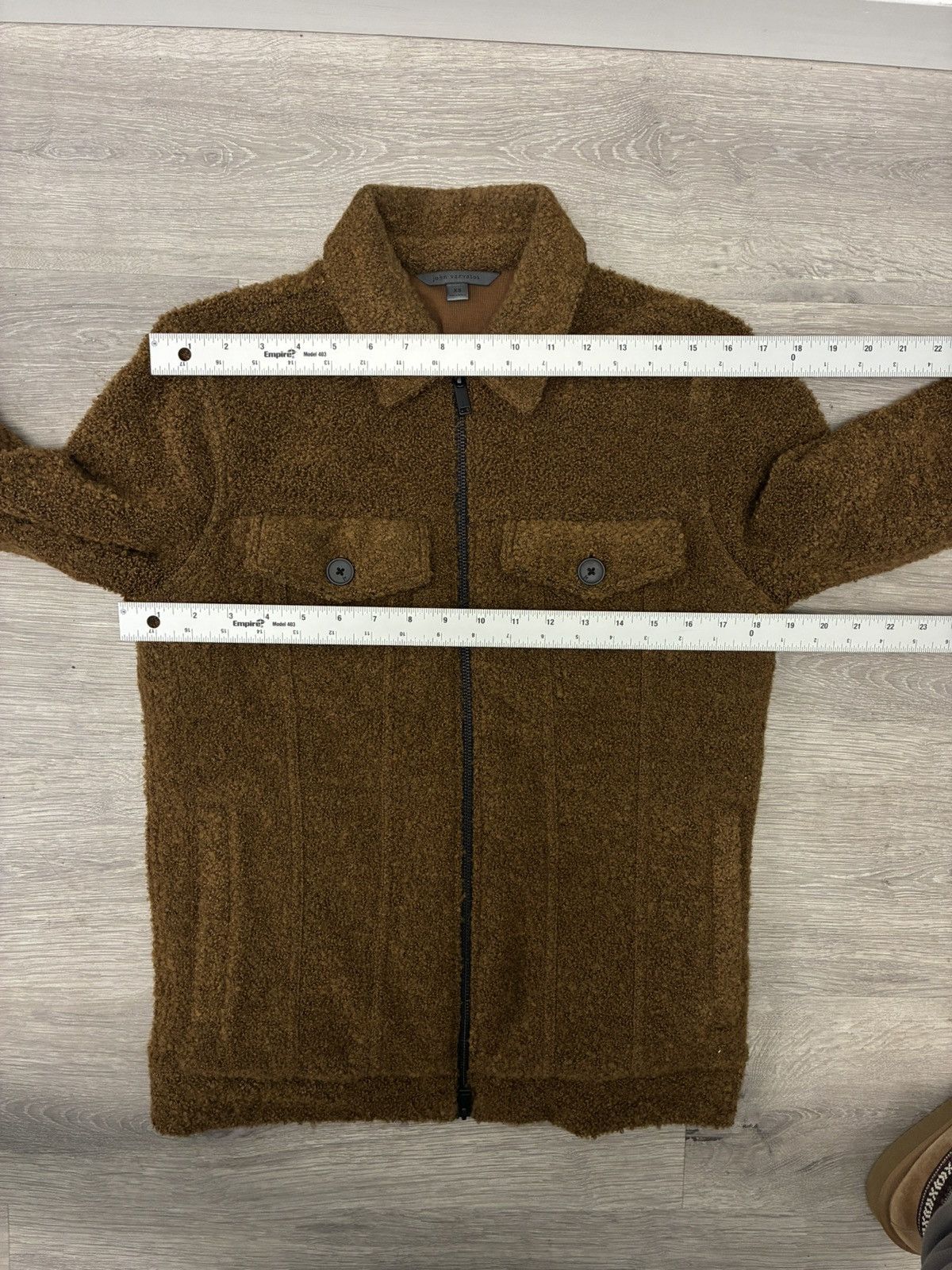 John Varvatos Cynder Boucle Teddy Jacket Size XS Size US XS / EU 42 / 0 - 10 Thumbnail
