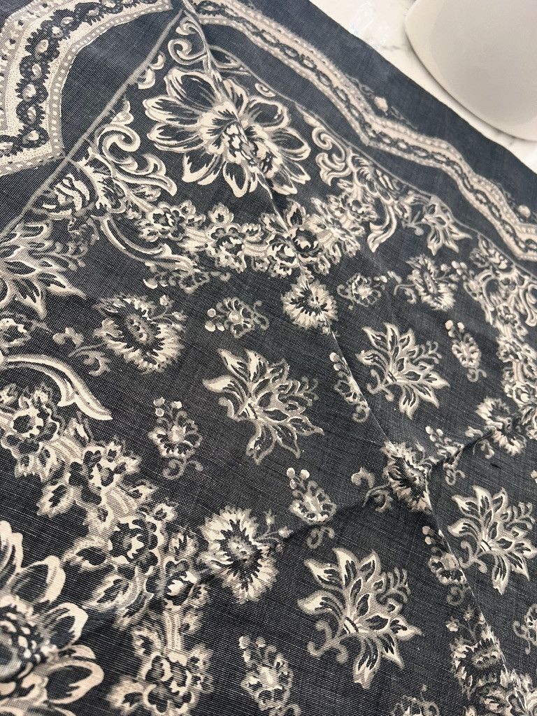 Visvim BANDANA WILD FLOWER black Size ONE SIZE - 6 Thumbnail