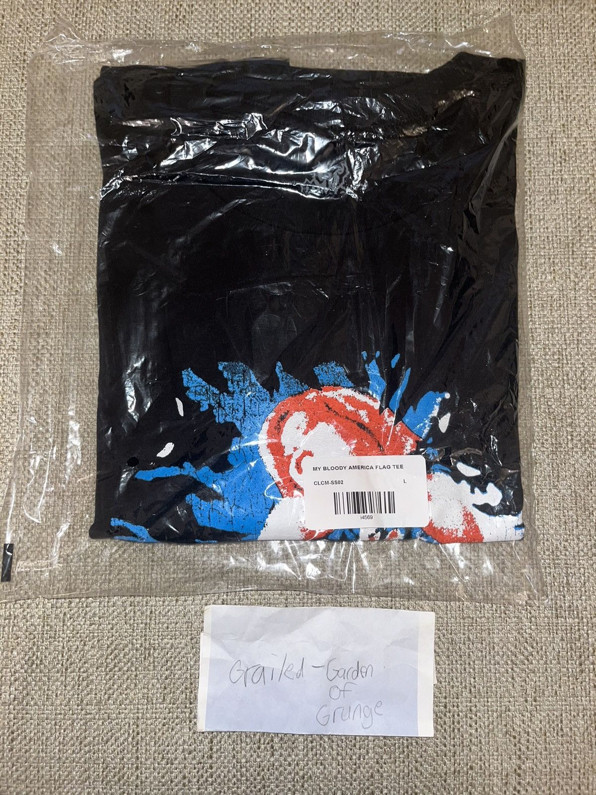 Band Tees × City Morgue × Missing Since Thursday City Morgue My Bloody America Flag Tee Size US L / EU 52-54 / 3 - 2 Thumbnail