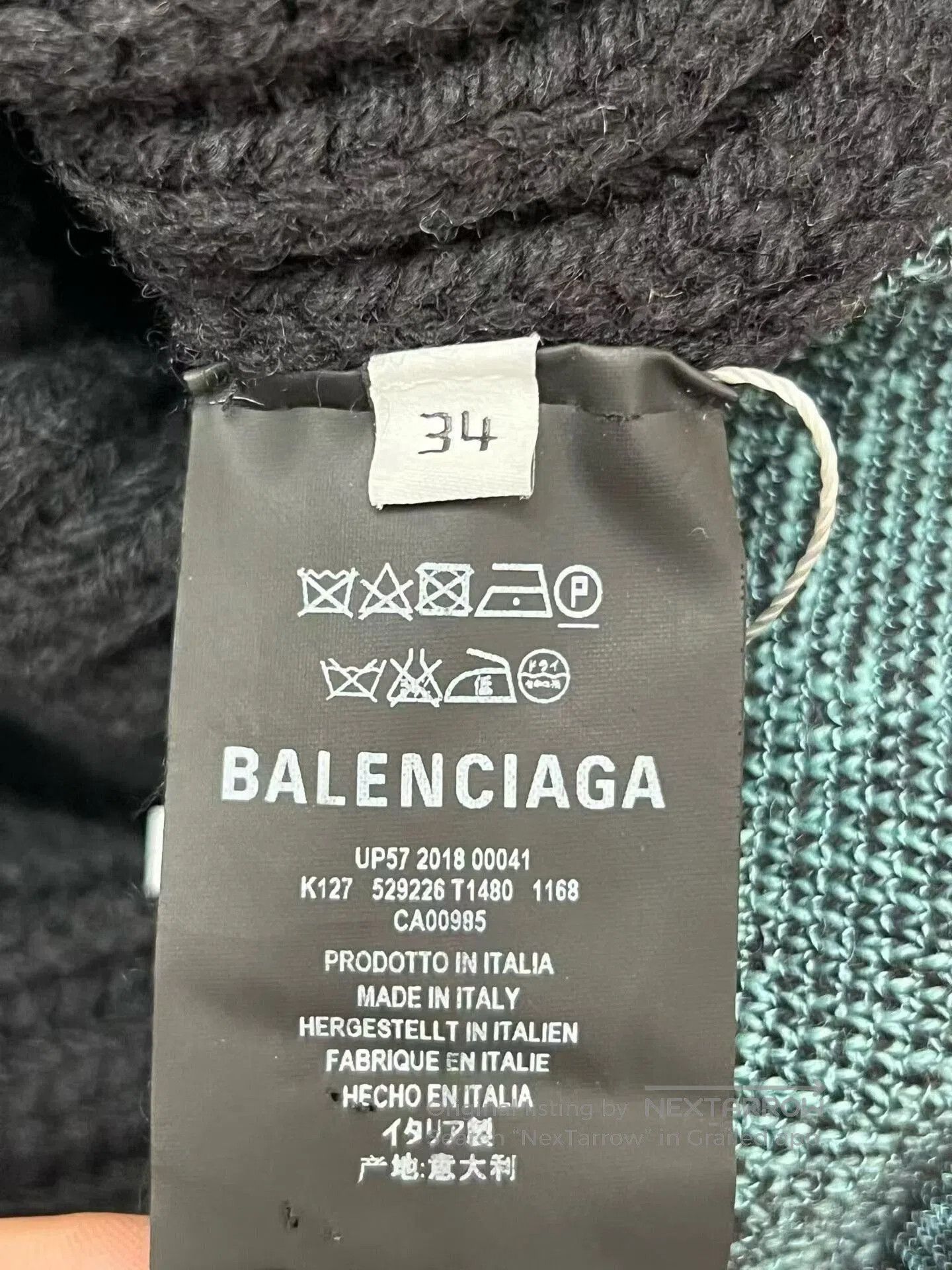 Balenciaga Balenciaga Deconstructed Irregular Sweater. Size XXS / US 00 / IT 34 - 9 Thumbnail