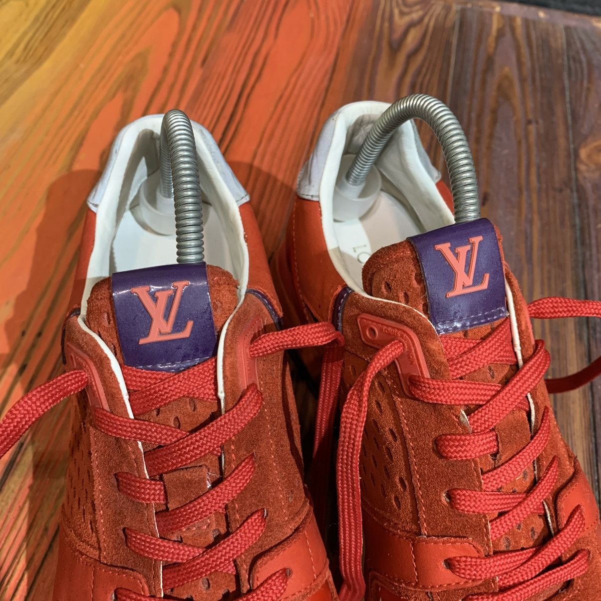 Louis Vuitton Louis Vuitton Women’s Suede Sneakers Size 37 Size US 7 / IT 37 - 14 Thumbnail