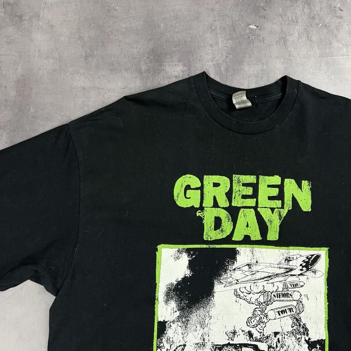 Band Tees Rare!Green Day The Saviors Tour Basket Case Tee Big Logo Y2K Size US XXL / EU 58 / 5 - 4 Thumbnail