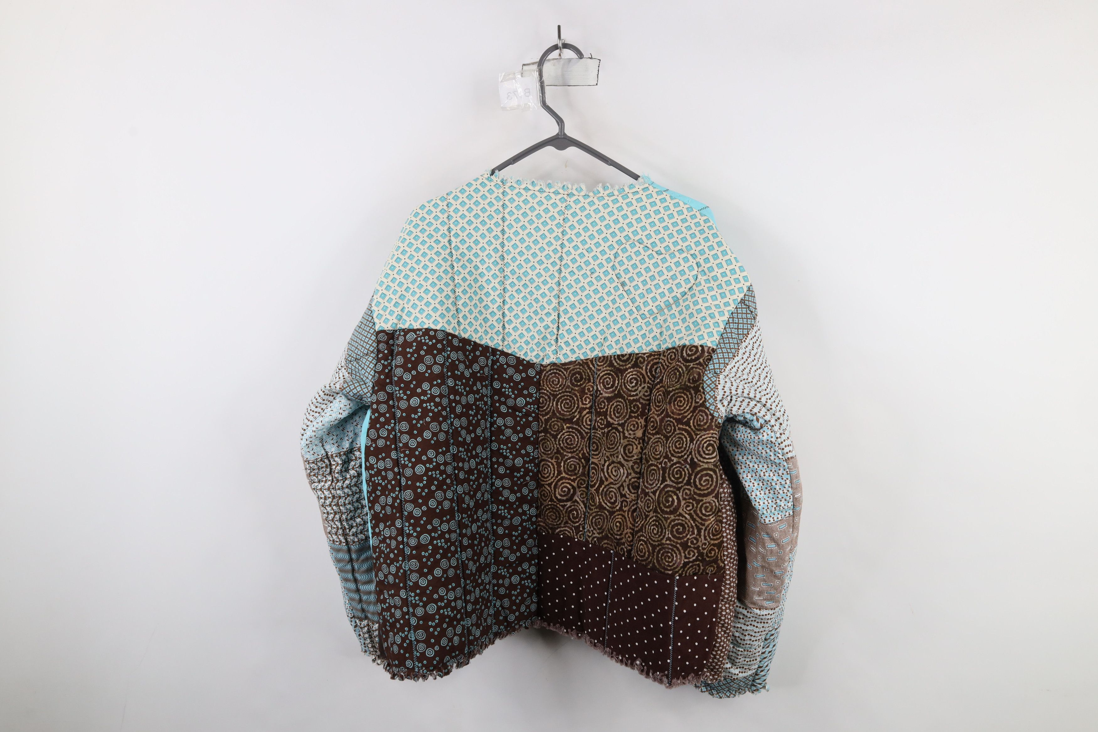 Vintage Vintage 90s Cottagecore Country Reversible Patchwork Jacket Size XL / US 12-14 / IT 48-50 - 14 Thumbnail