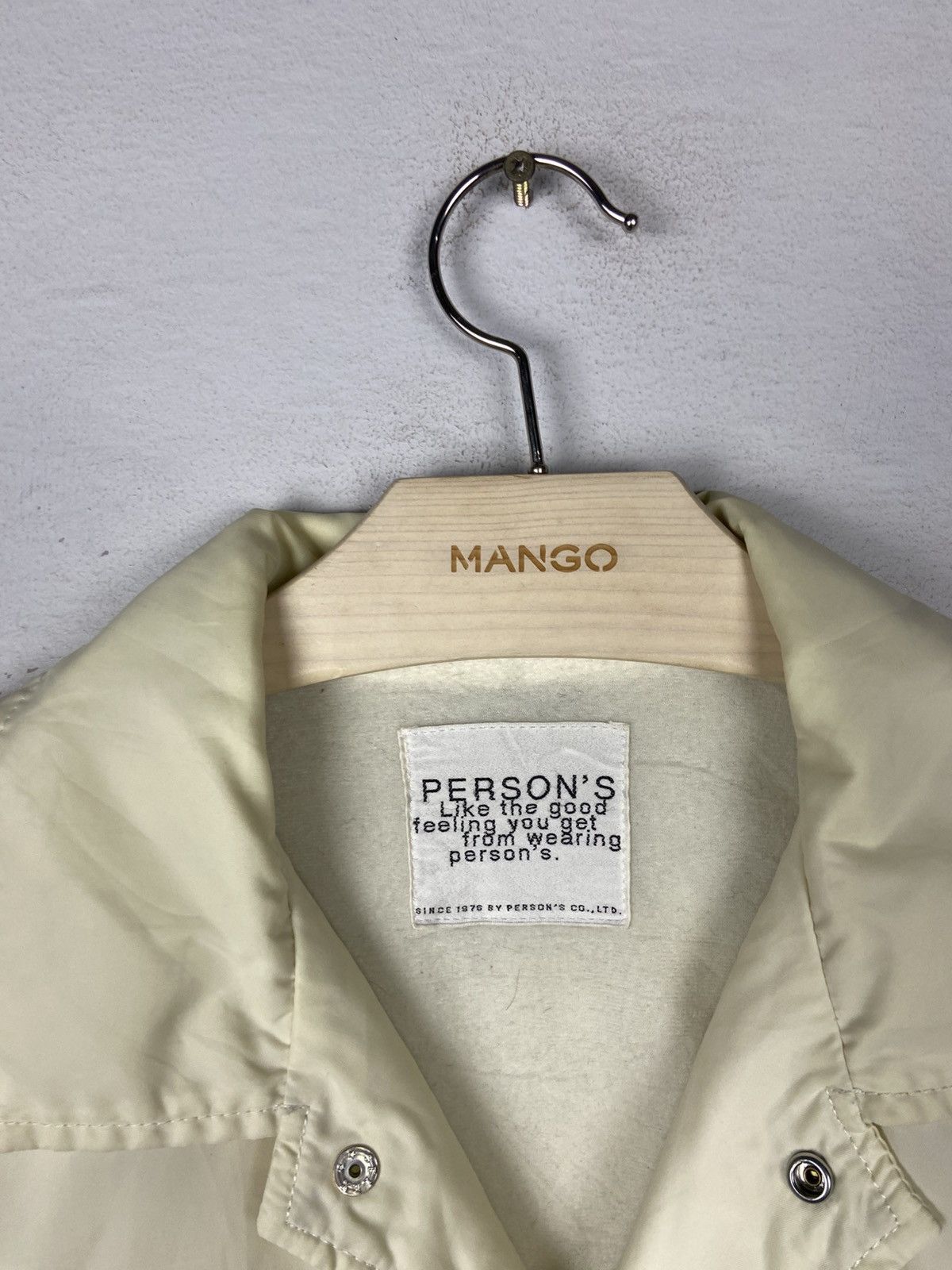 PERSON'S VINTAGE PERSONS BUTTON COACH JACKET Size US L / EU 52-54 / 3 - 5 Thumbnail