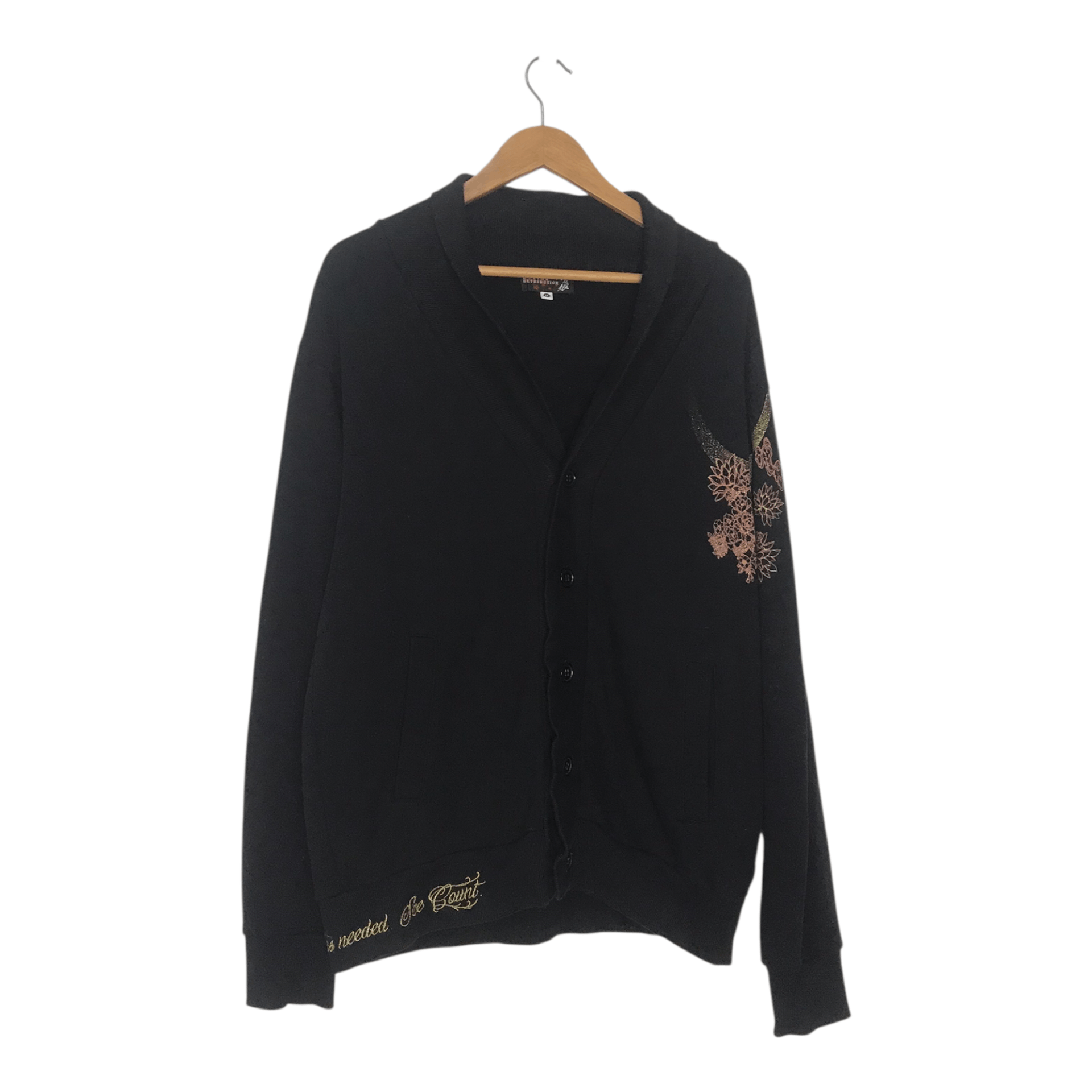 Karakuri Tamashii Japanese Women Full Print Cardigan jacket Size US M / EU 48-50 / 2 - 4 Thumbnail