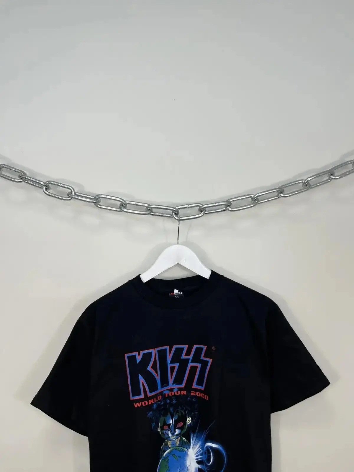 Band Tees × KISS × Vintage Vintage Kiss 2000 Farewell World Tour Rare Black Band Tee Size US M / EU 48-50 / 2 - 2 Thumbnail