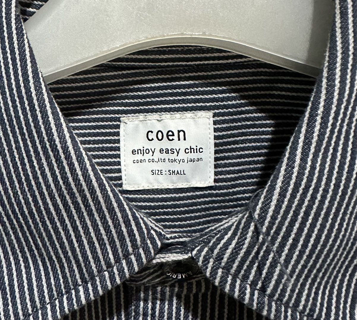 Japanese Brand COEN X SMITH’S AMERICAN SANFORIZED CASUAL SHIRT Size US S / EU 44-46 / 1 - 3 Thumbnail
