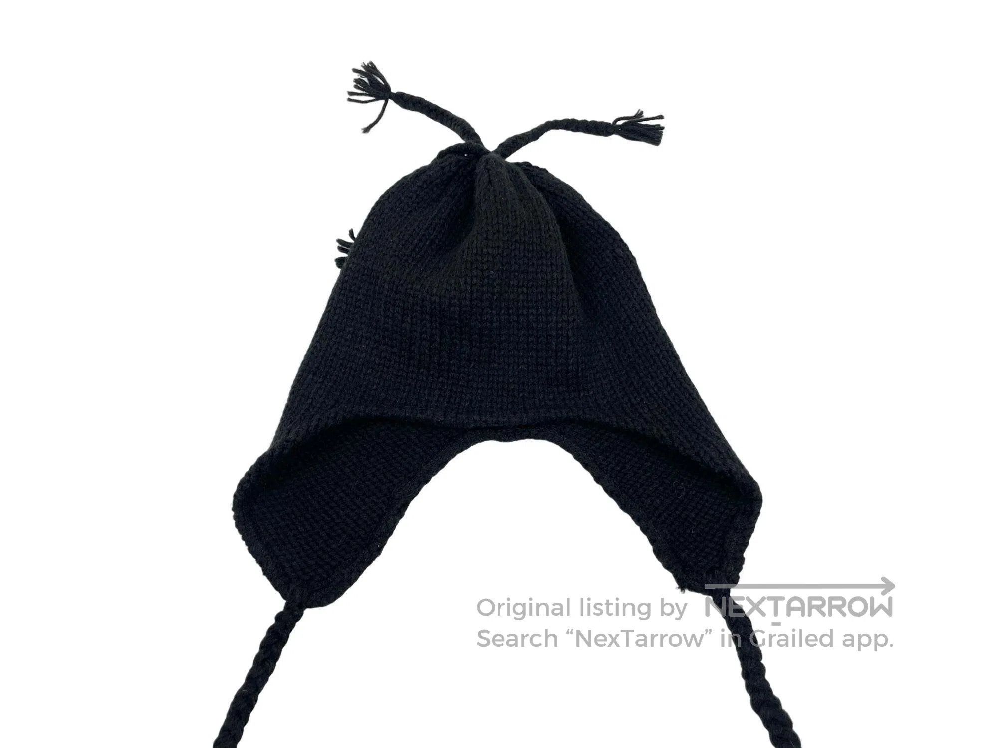Yohji Yamamoto Yohji Yamamoto Ear Flap Knit Beanie Size ONE SIZE - 3 Thumbnail