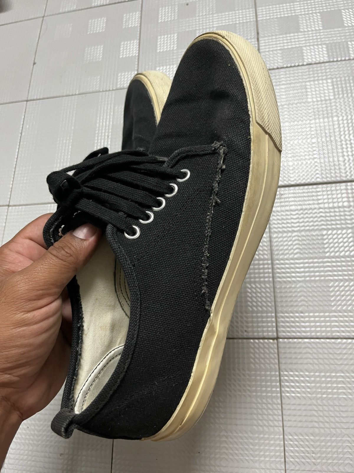 Comme des Garcons Comme des Garcons Homme Black Shoes Size US 7 / EU 40 - 3 Thumbnail