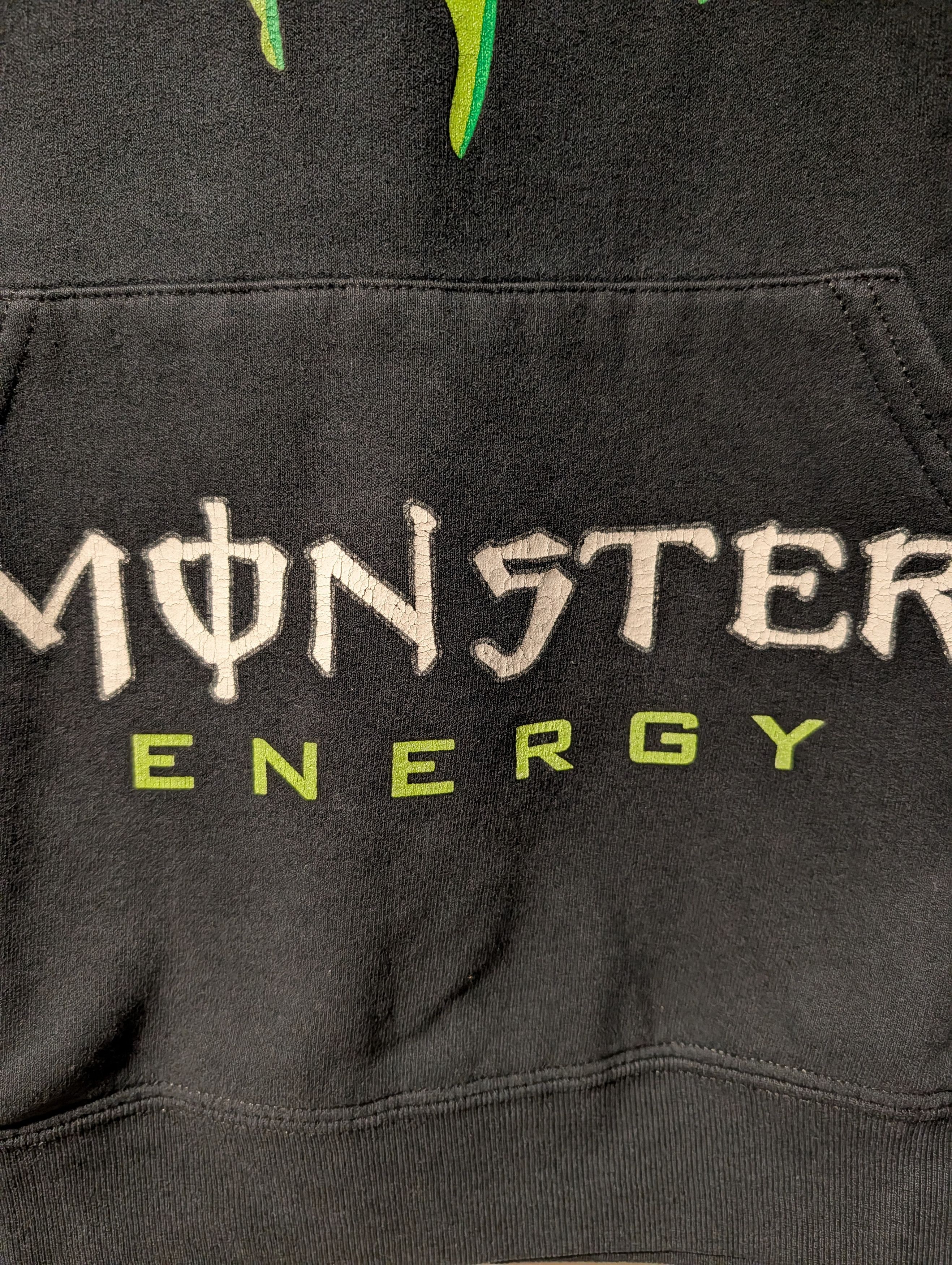 Jerzees Monster Energy Logo Pullover Hoodie Jerzees Men's Medium Size US M / EU 48-50 / 2 - 3 Thumbnail