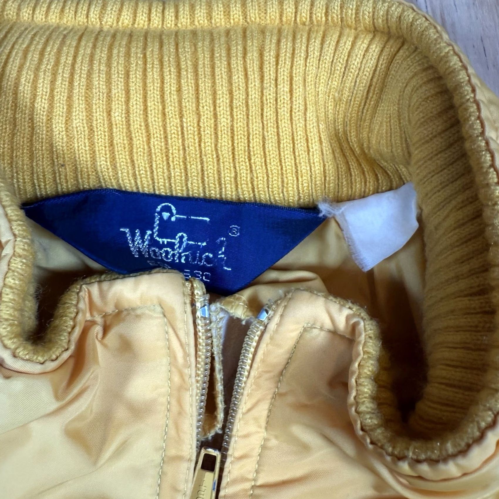 Vintage VINTAGE Woolrich Jacket L Yellow Pullover Hoodie Rain USA Made 80’s Mens Size US L / EU 52-54 / 3 - 4 Thumbnail