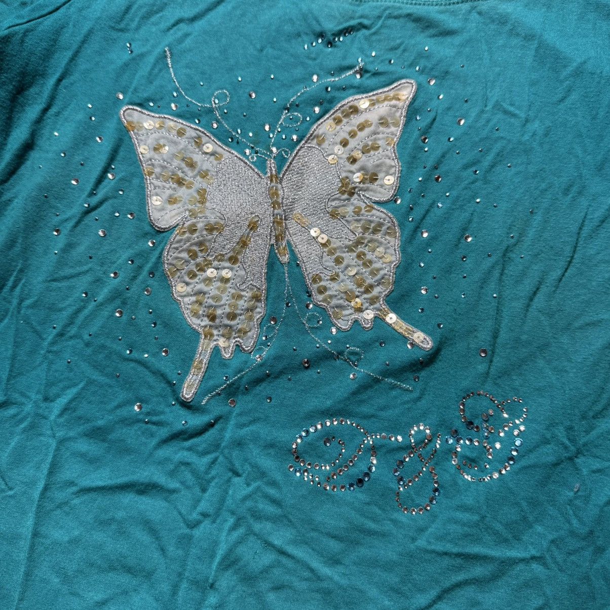Dolce & Gabbana vintage y2k dolce gabbana t shirt butterfly logo rare Size L / US 10 / IT 46 - 3 Thumbnail