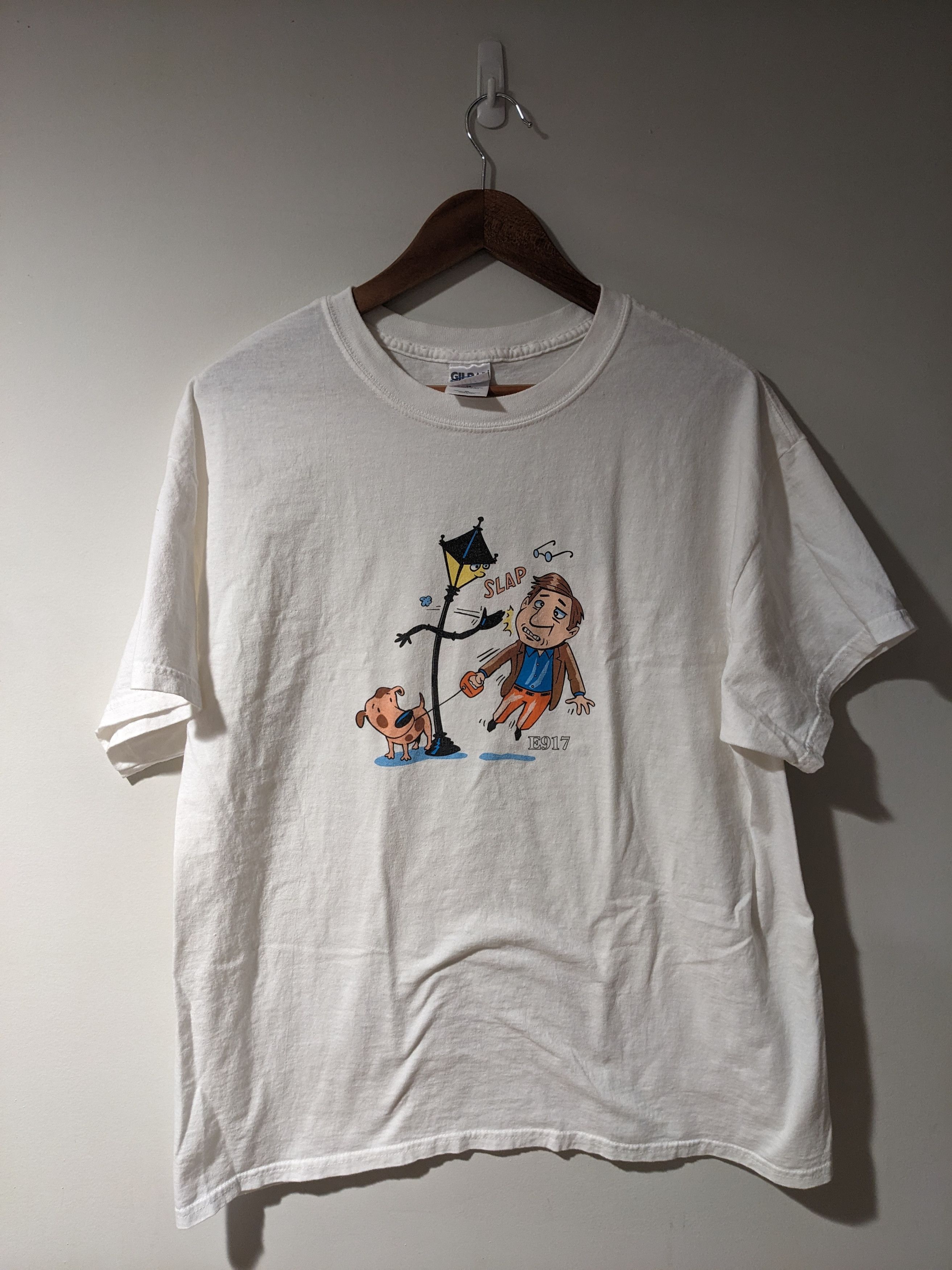Vintage Vintage 90s Ingenix Striking Against Humor Funny T-Shirt Size US XL / EU 56 / 4 - 1 Thumbnail