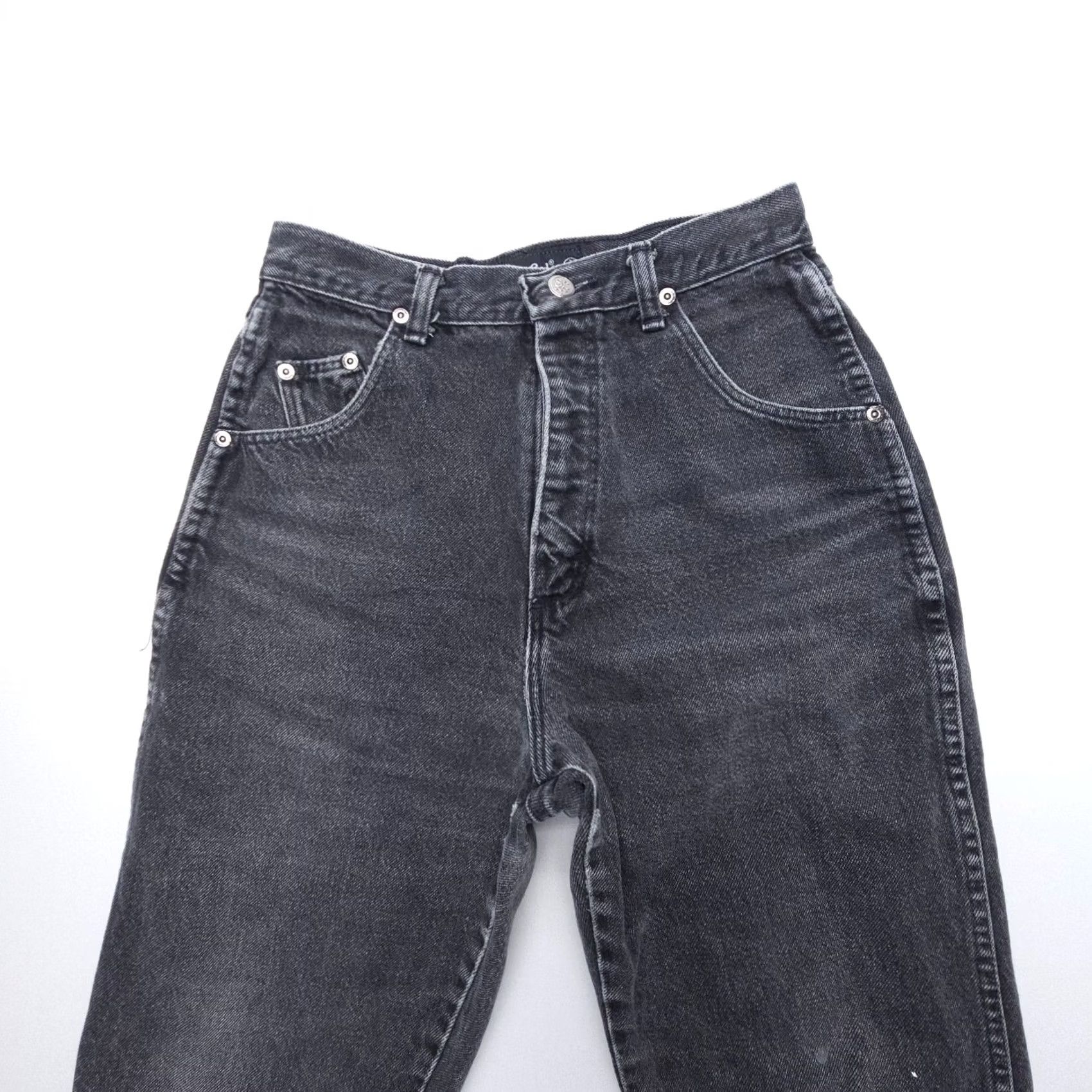 Wrangler VINTAGE Wrangler Silverlake High Rise Jeans Women Regular 26 Black 80s 90s Western Denim 32in Inseam Jeans Size 32" / US 10 / IT 46 - 3 Thumbnail