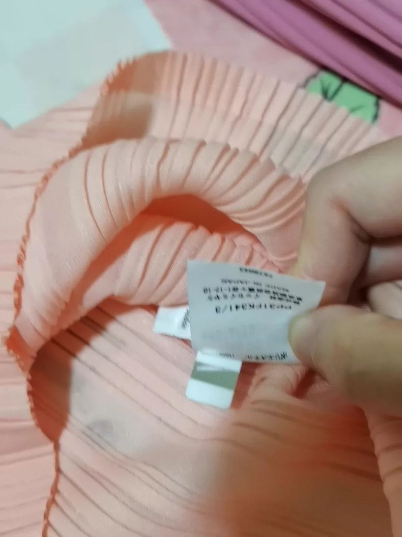 Issey Miyake issey miyake size:3 Pink short-sleeved shirt 2506-Nextarro Size XXS / US 00 / IT 34 - 5 Thumbnail