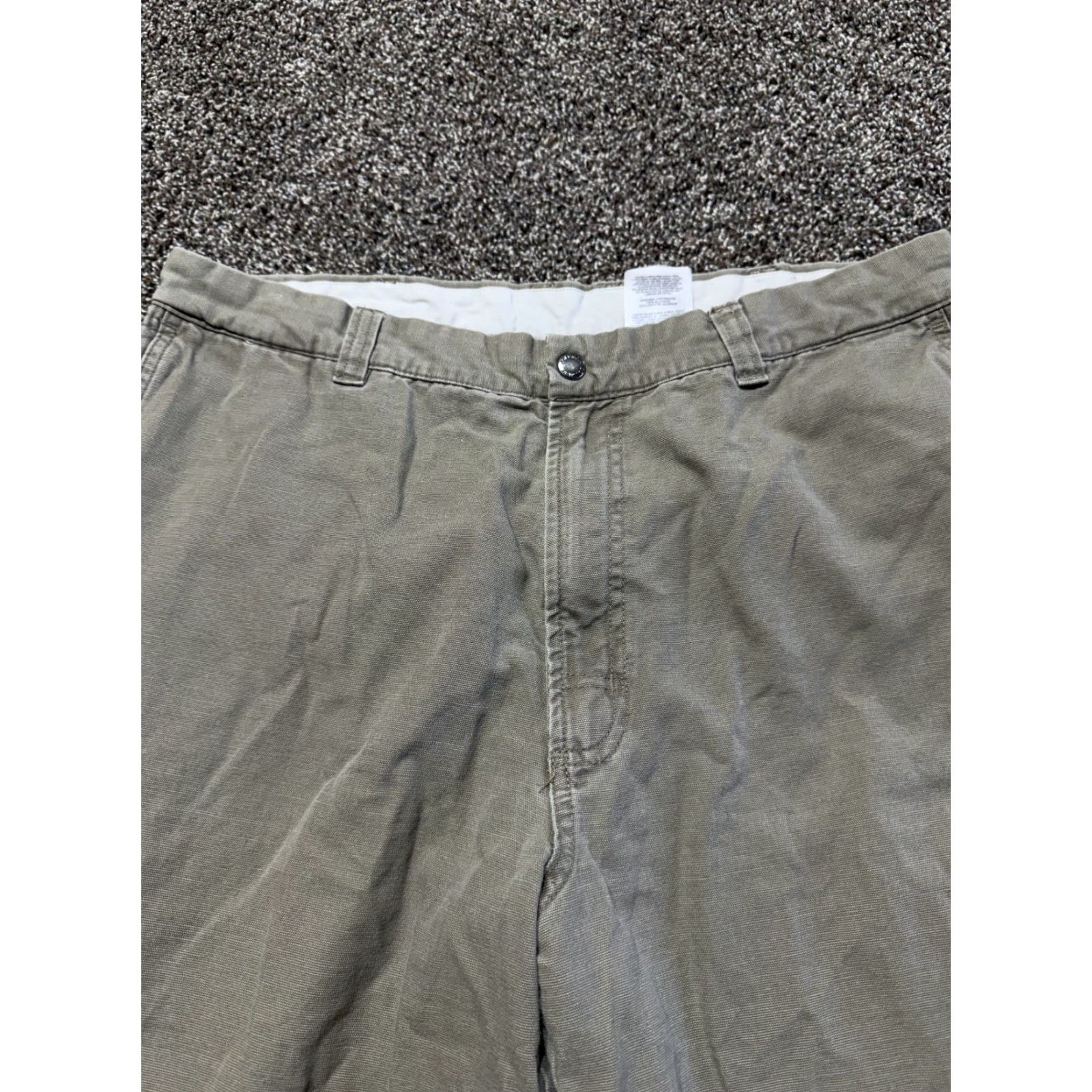 Vintage VINTAGE Columbia Mens Pants Size 36 Tan Dress Casual 36X32 Side Zip Pocket Size US 36 / EU 52 - 2 Thumbnail