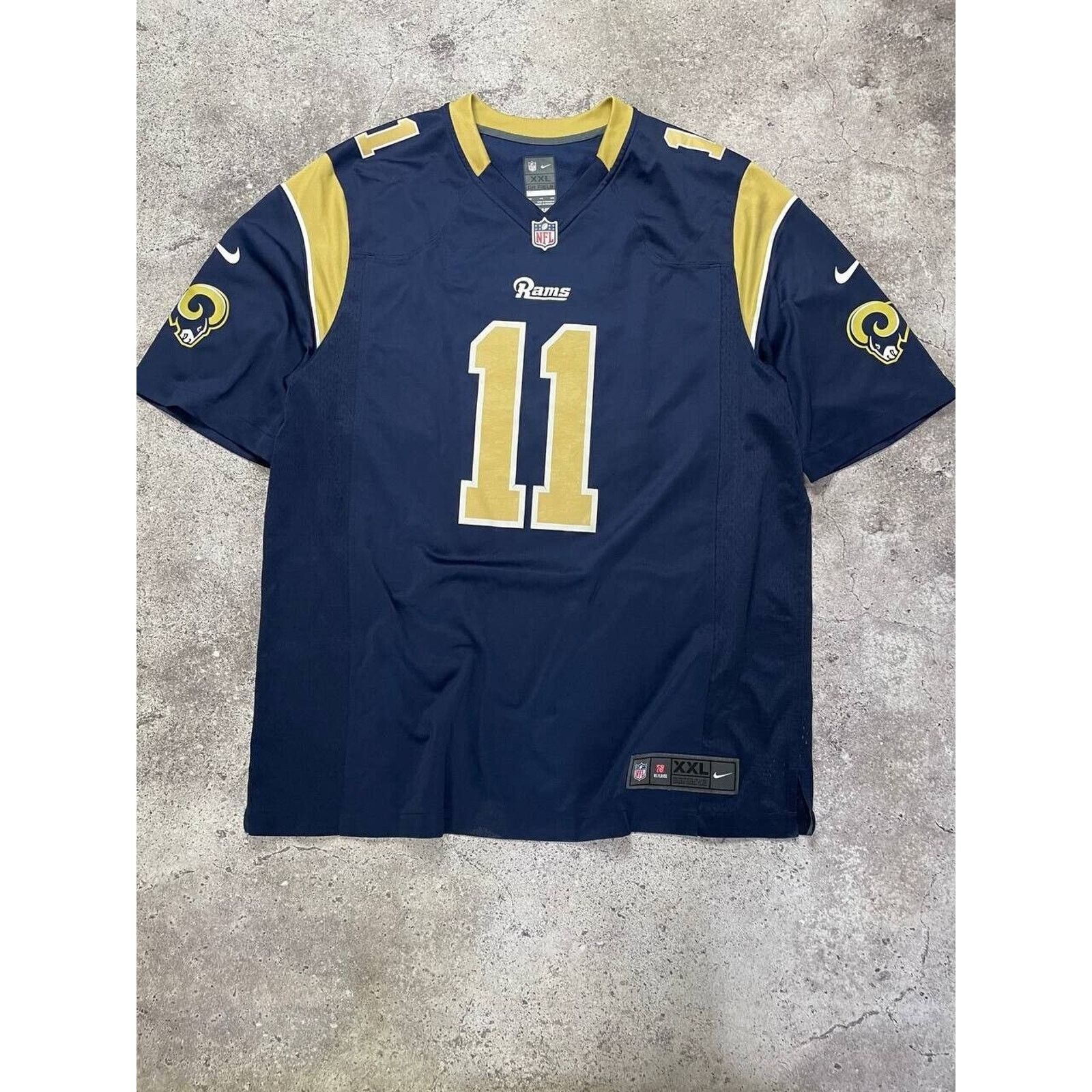 NFL Vintage Nike NFL St. Louis Rams #11 Jersey XXL Navy Size US XXL / EU 58 / 5 - 1 Thumbnail