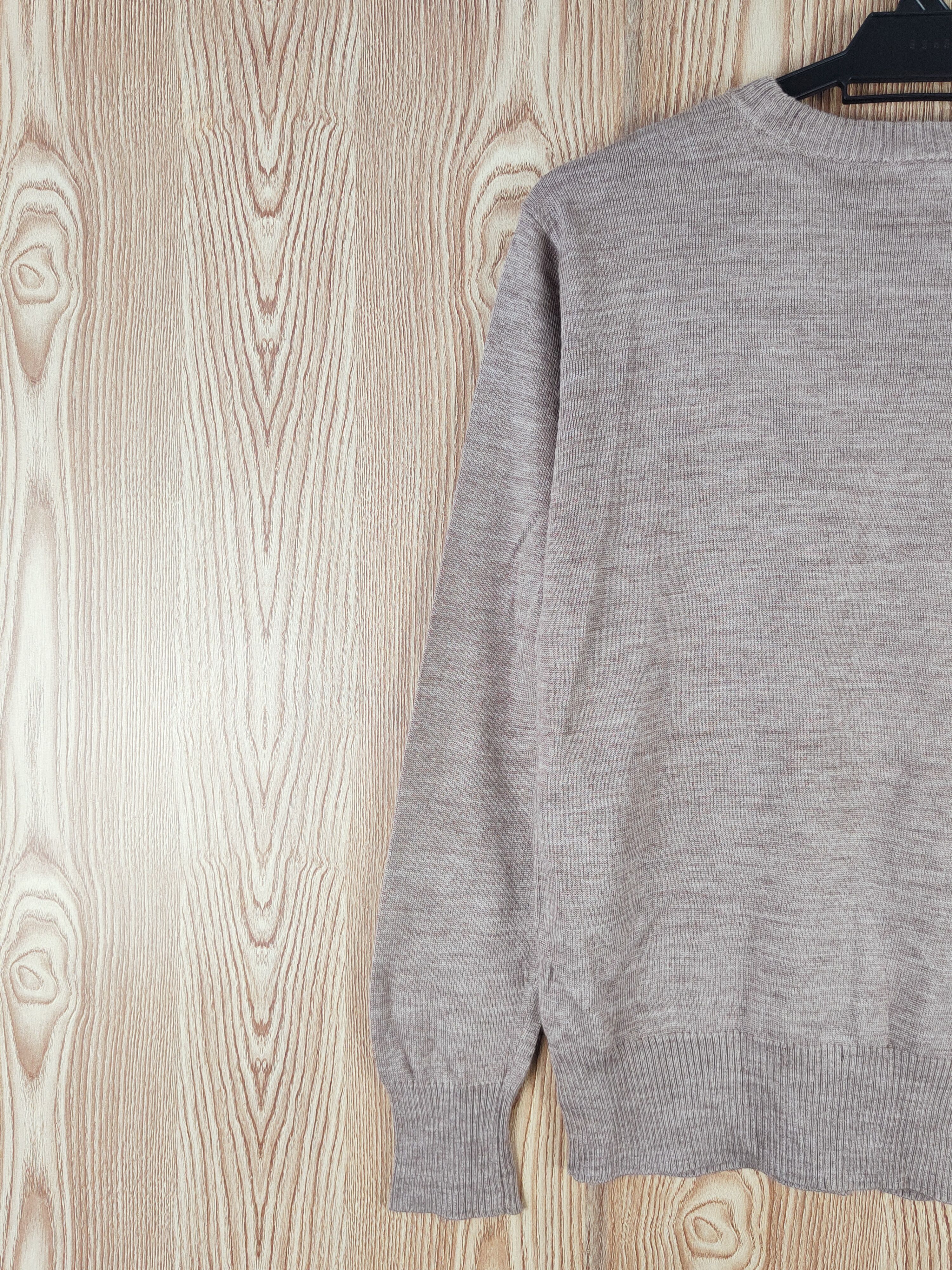 Japanese Brand Wilson Brown Knitwear Sweatshirts #W150 Size M / US 6-8 / IT 42-44 - 10 Thumbnail
