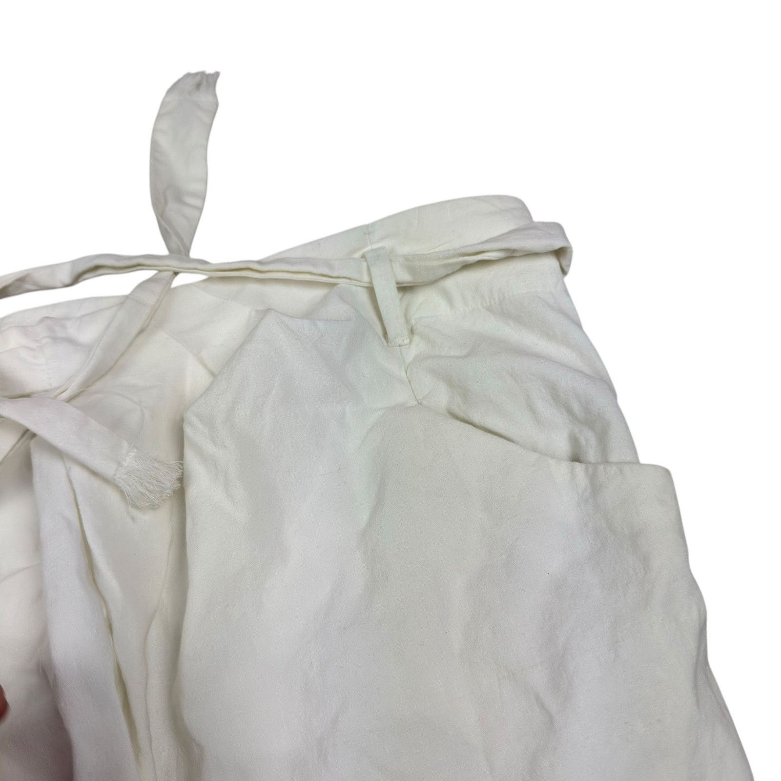 Isabel Marant Isabel Marant Women White Pockets High Rise Skinny Pants 36 Size 25" / US 0 / IT 36 - 4 Thumbnail